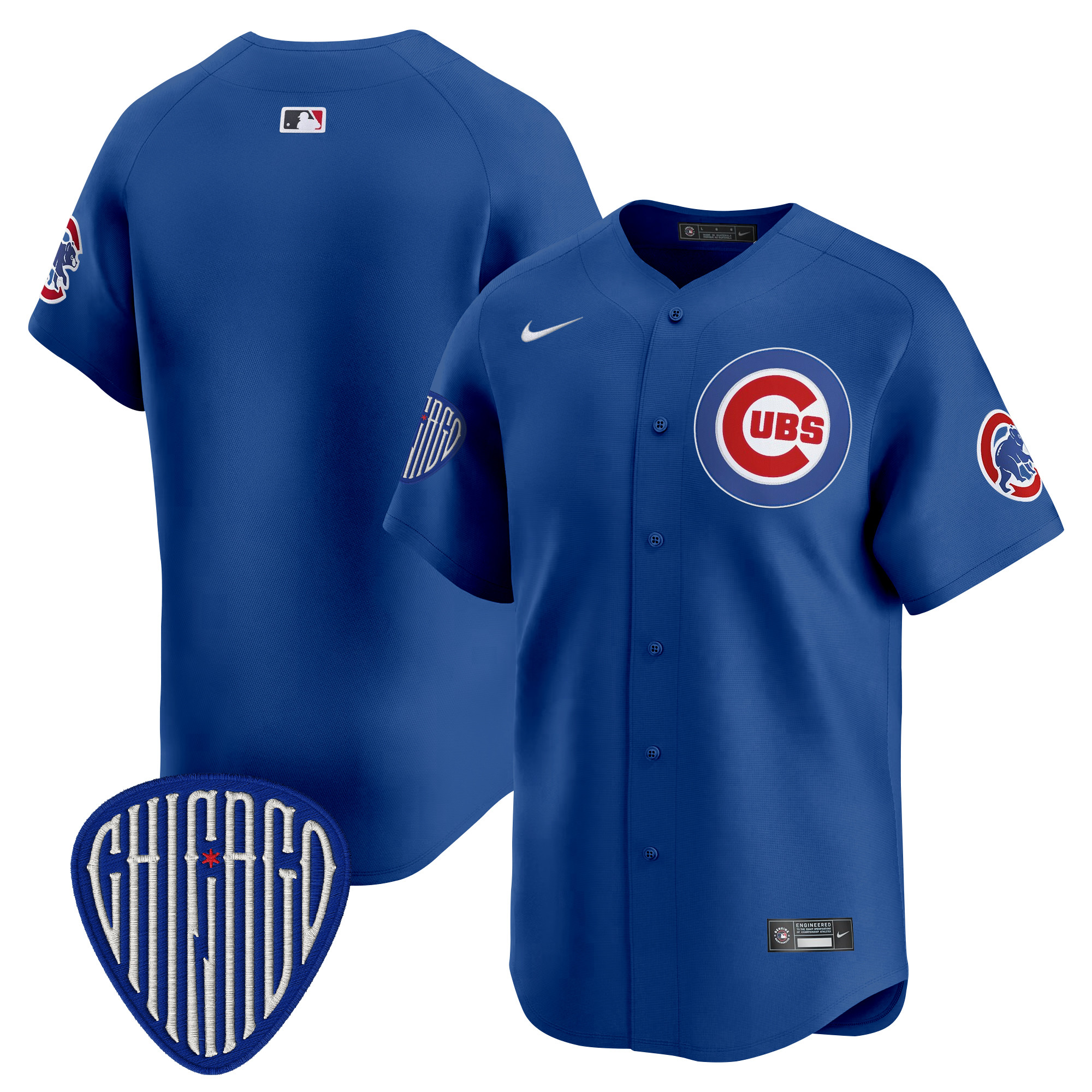 Men's Chicago Cubs 2025 Vapor Premier Limited Royal Jersey - All Stitched