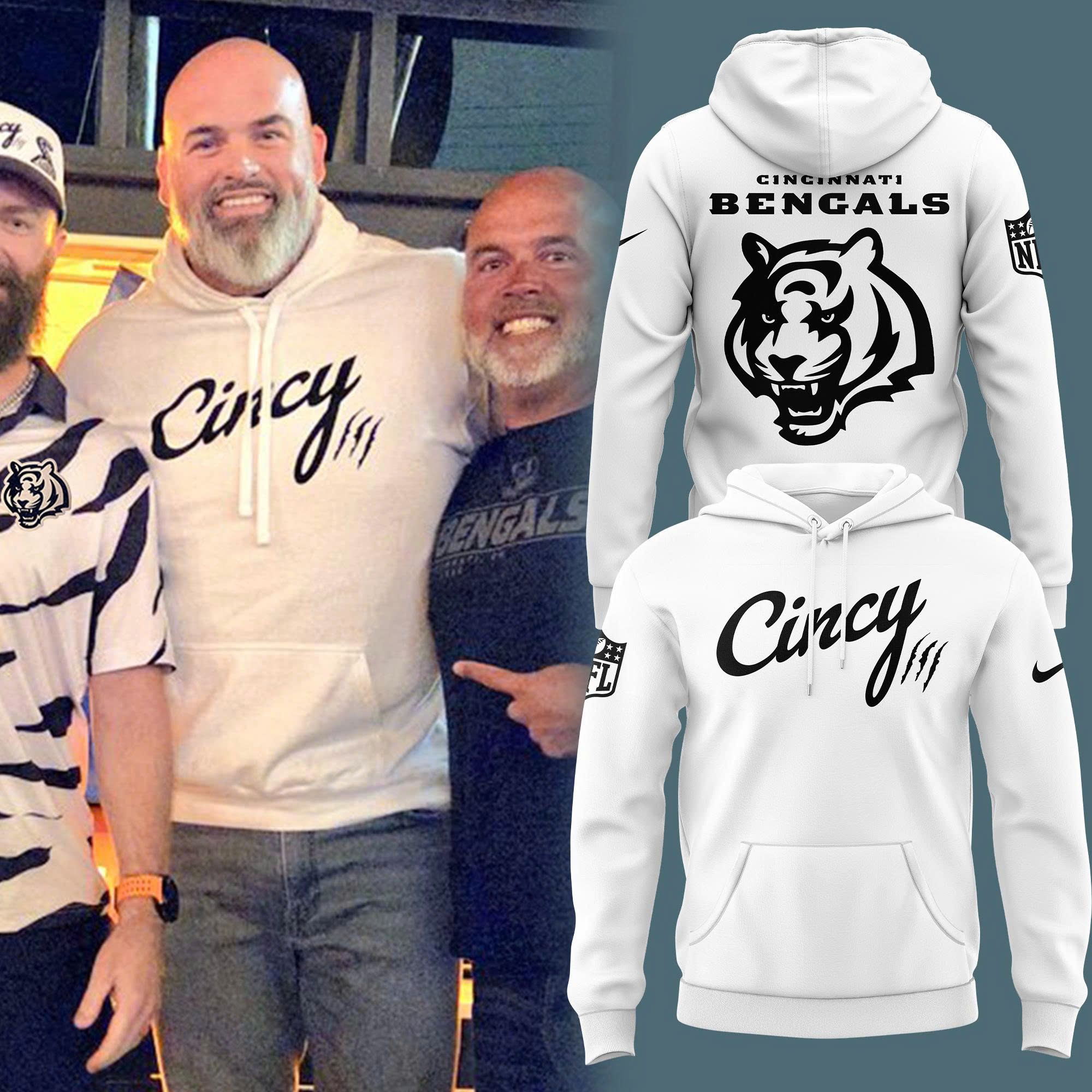 Mens Cincinnati Bengals Cincy Fleece Hoodie