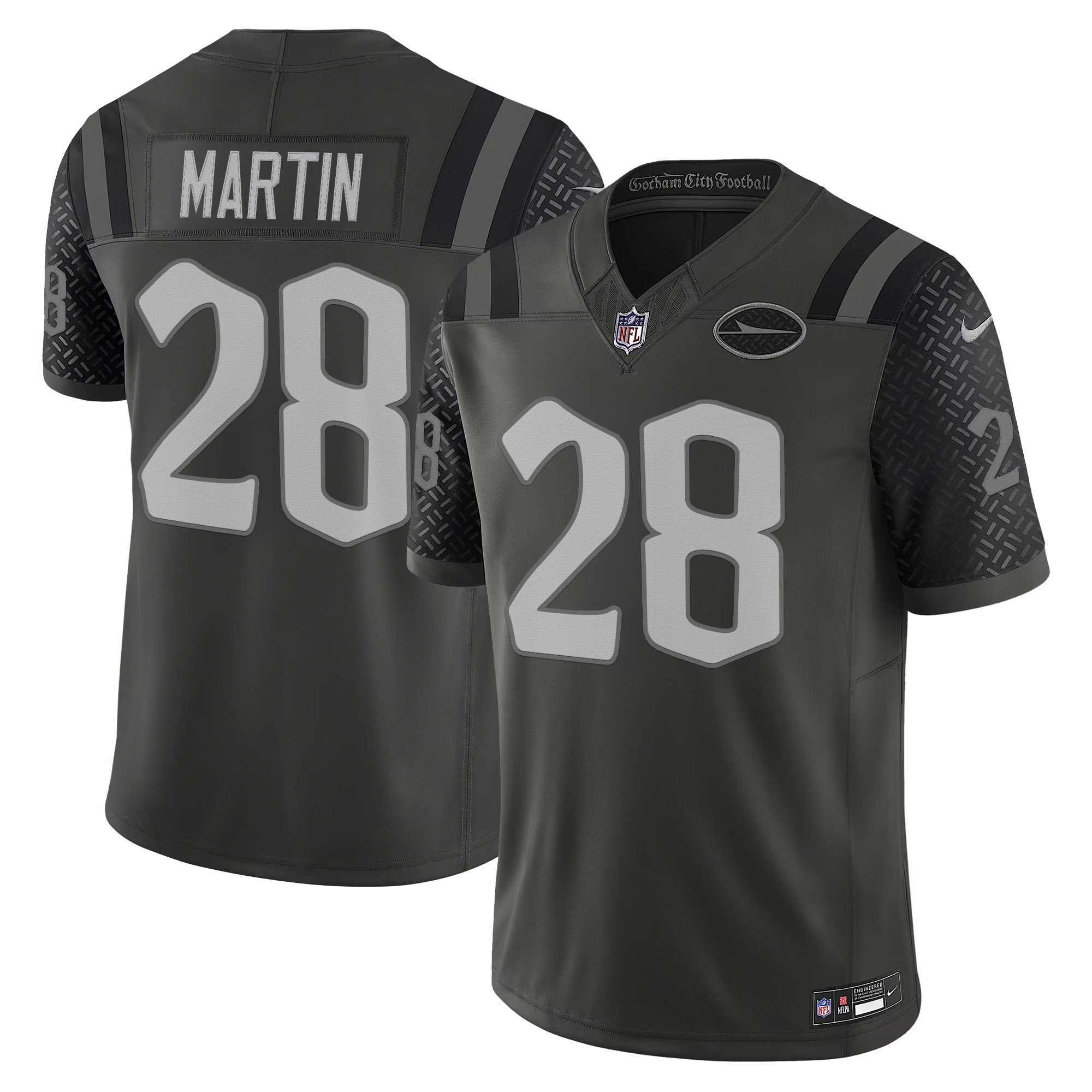 Men's Curtis Martin New York Jets 2025 "Rivalries" Vapor Limited Jersey - All Stitched