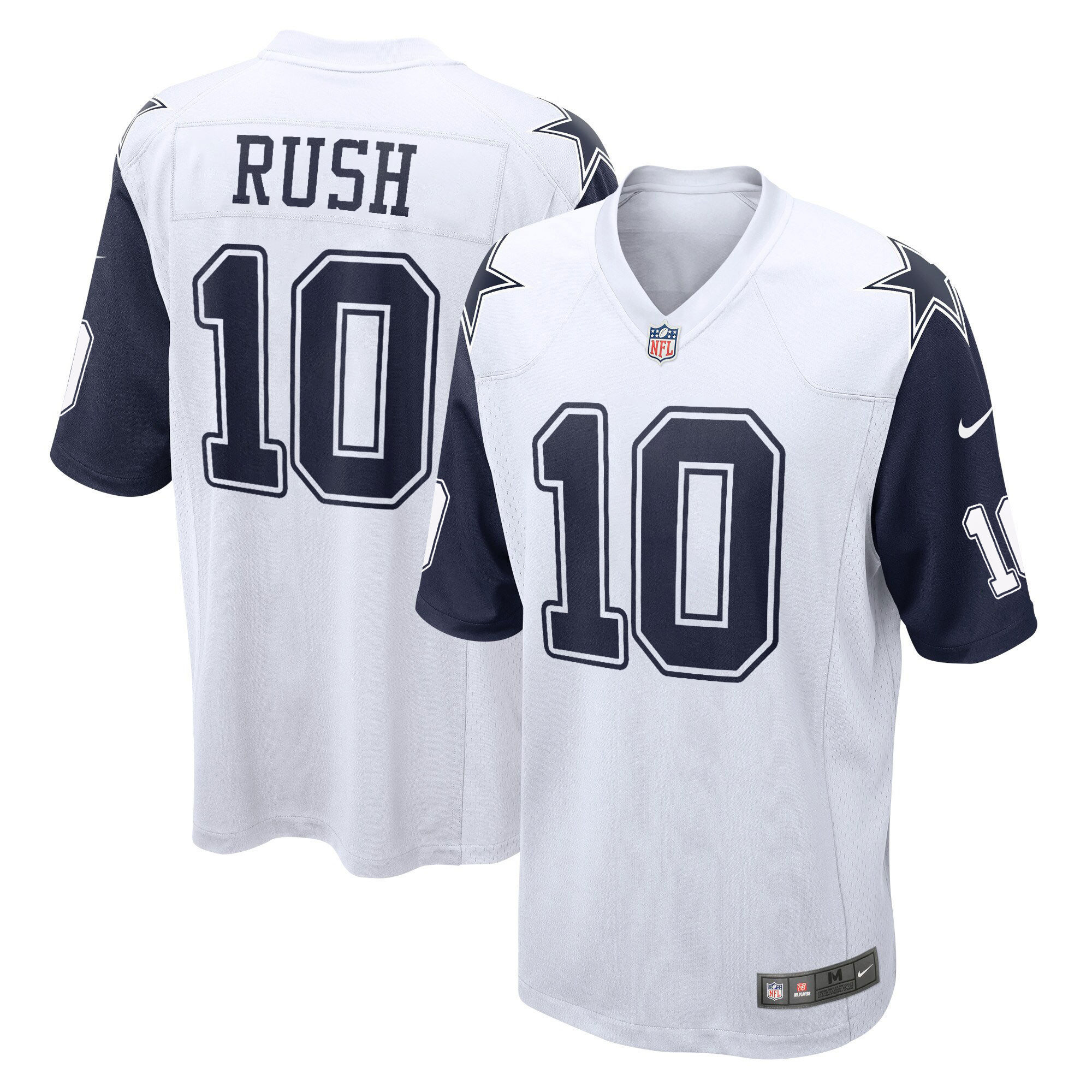 Men's Dallas Cowboys Color Rush Collection - All Stitched Cooper Rush Jersey - All Stitched