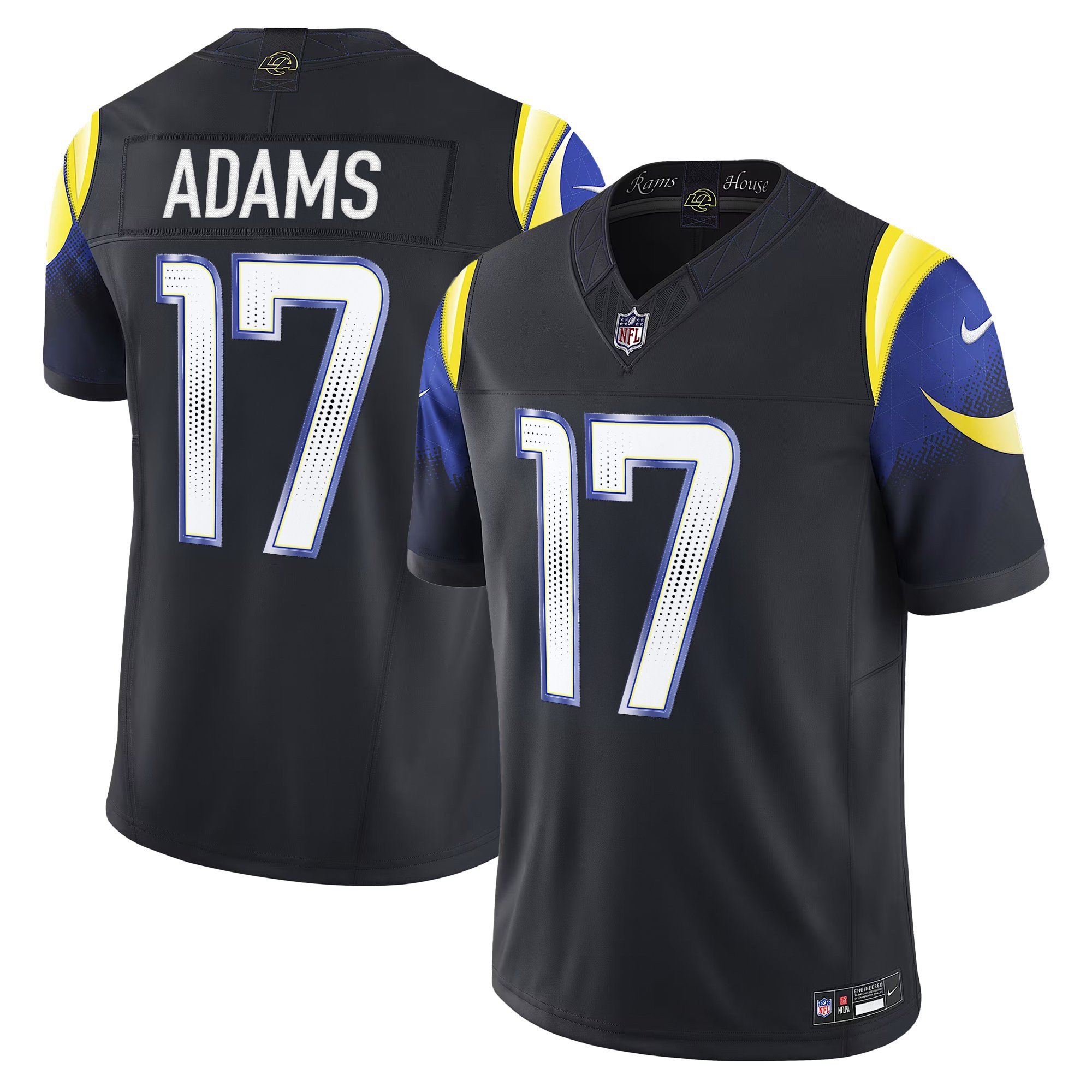 Men's Davante Adams Los Angeles Rams 2025 "Rivalries" Vapor Limited Jersey - All Stitched