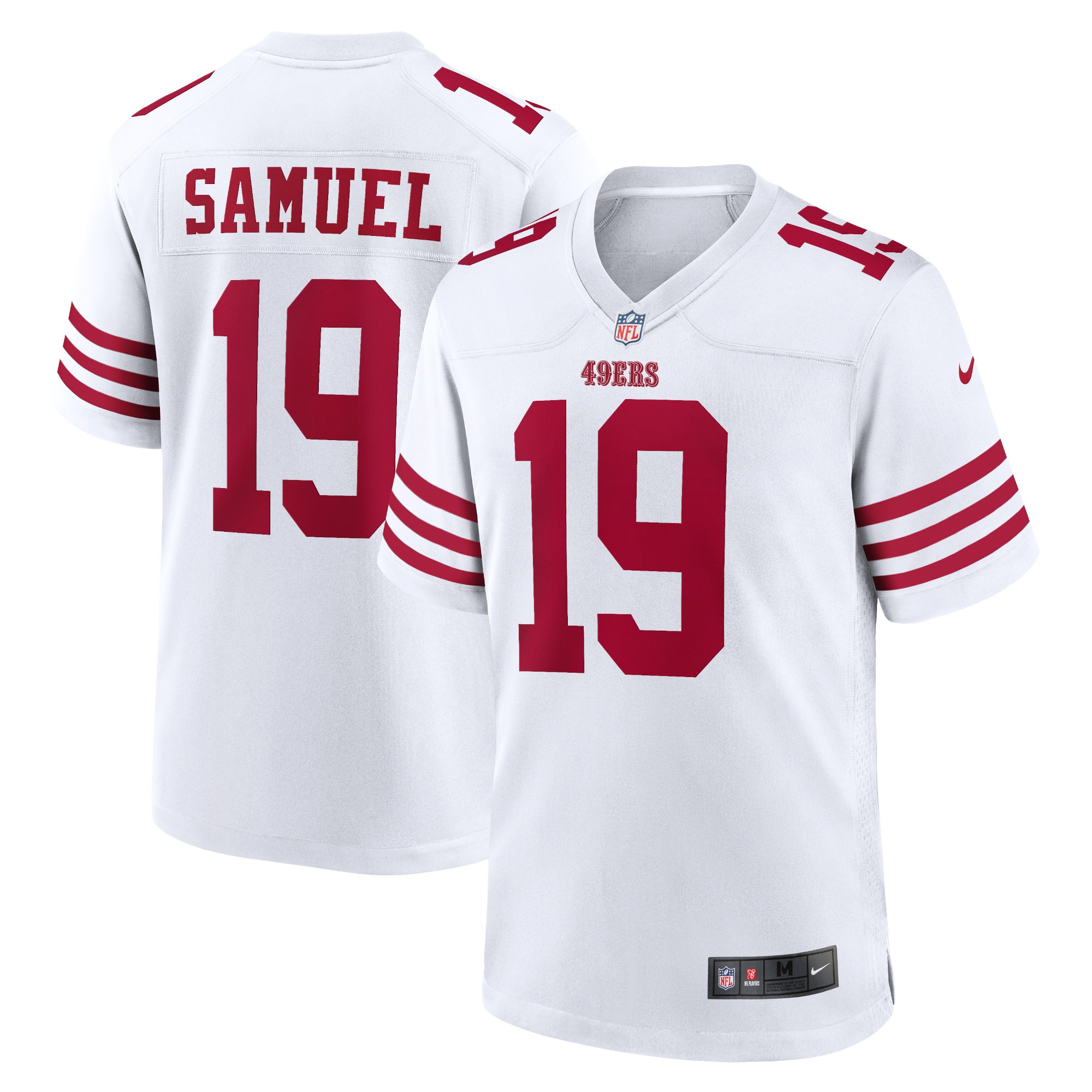 Men's Deebo Samuel San Francisco 49ers White Jersey - All Stitched