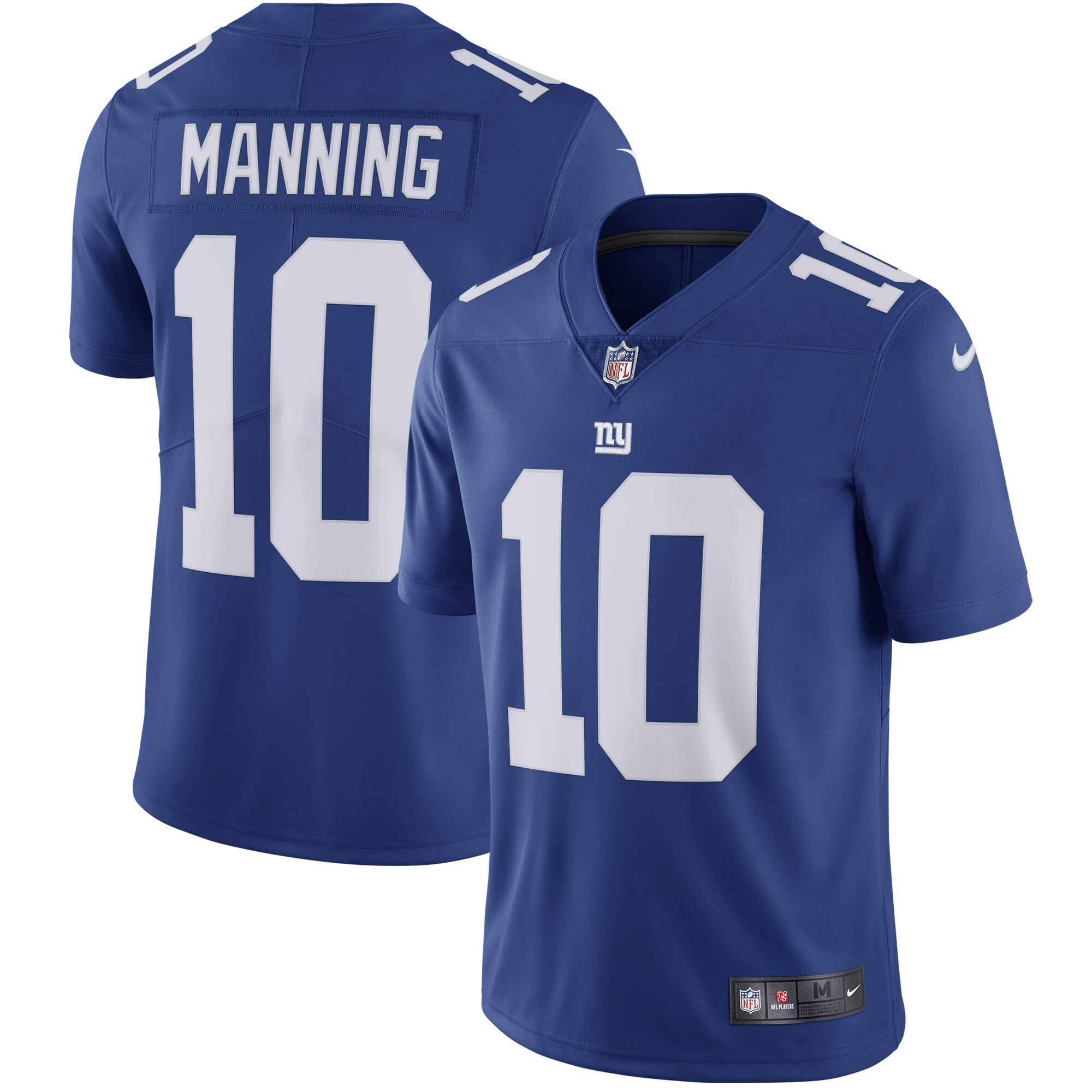 Men's Eli Manning New York Giants Royal Eli Manning Jersey - All Stitched