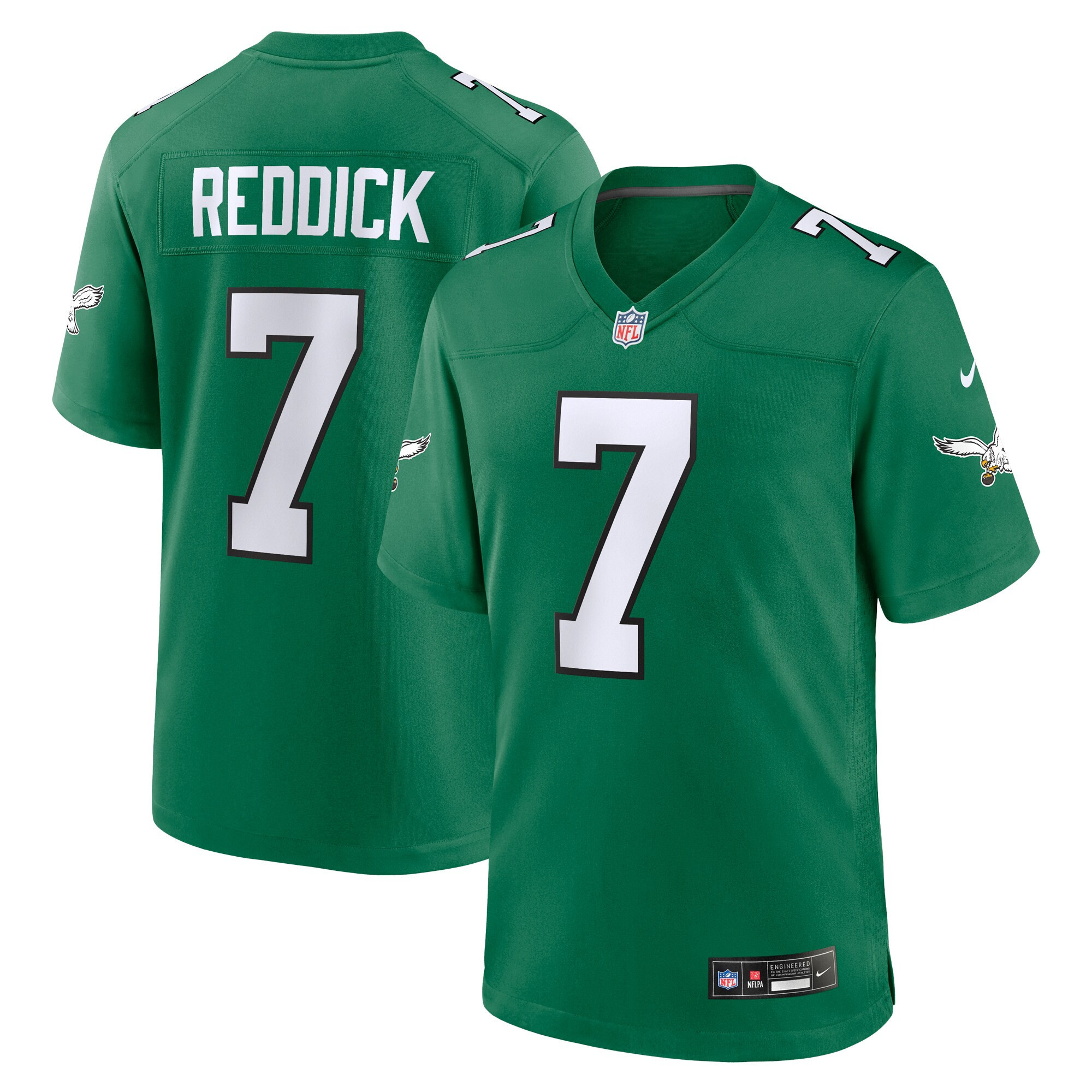 Men's Haason Reddick Philadelphia Eagles Kelly Green Kelly Green Jersey - All Stitched