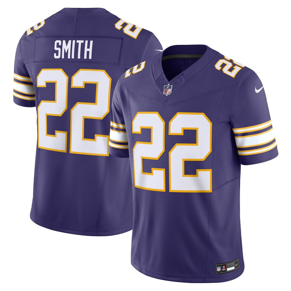 Men's Harrison Smith Minnesota Vikings Classic Purple F.U.S.E. Limited Harrison Smith Jersey - All Stitched