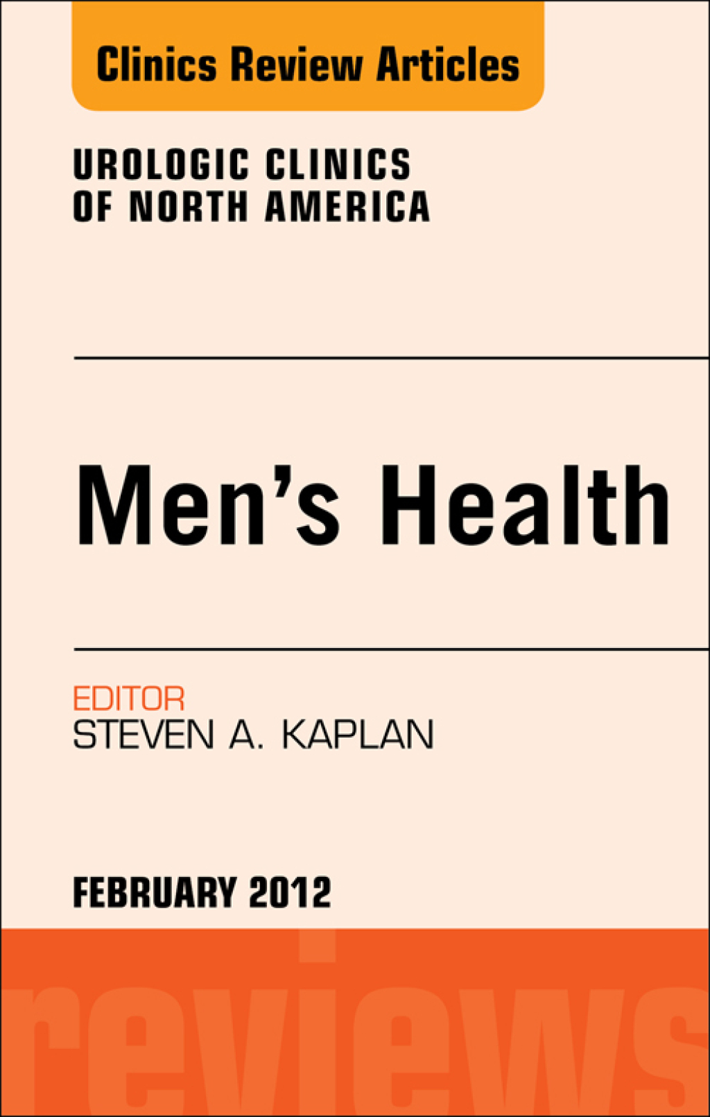 Men's Health, An Issue of Urologic Clinics  â€“ PDF/EPUB Version Downloadable