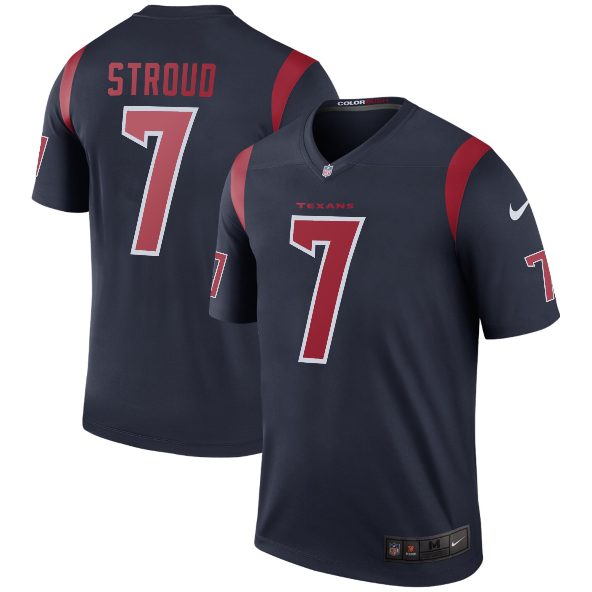 Men's Houston Texans Color Rush Legend Game C.J. Stroud Jersey - All Stitched