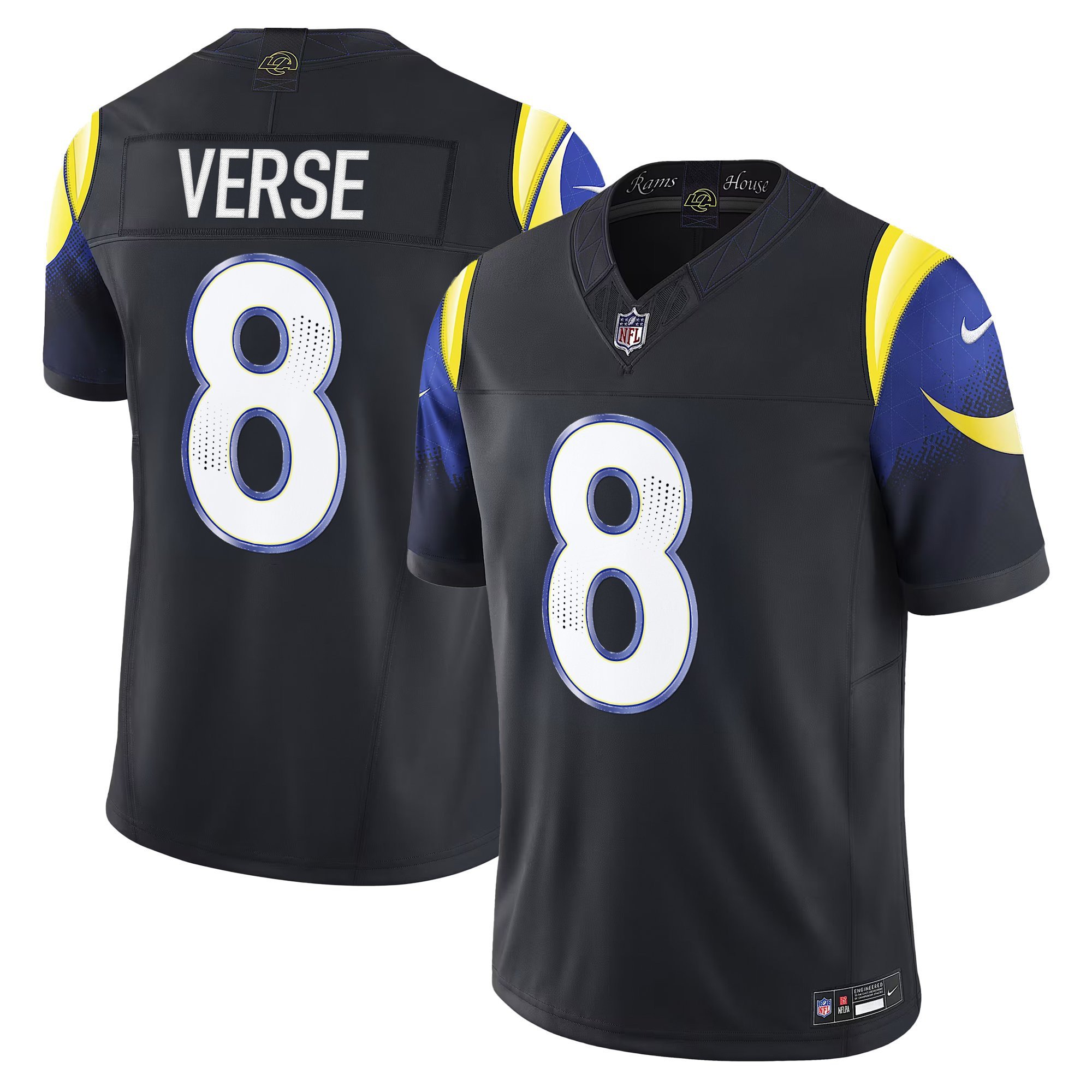 Men's Jared Verse Los Angeles Rams 2025 "Rivalries" Vapor Limited Jersey - All Stitched