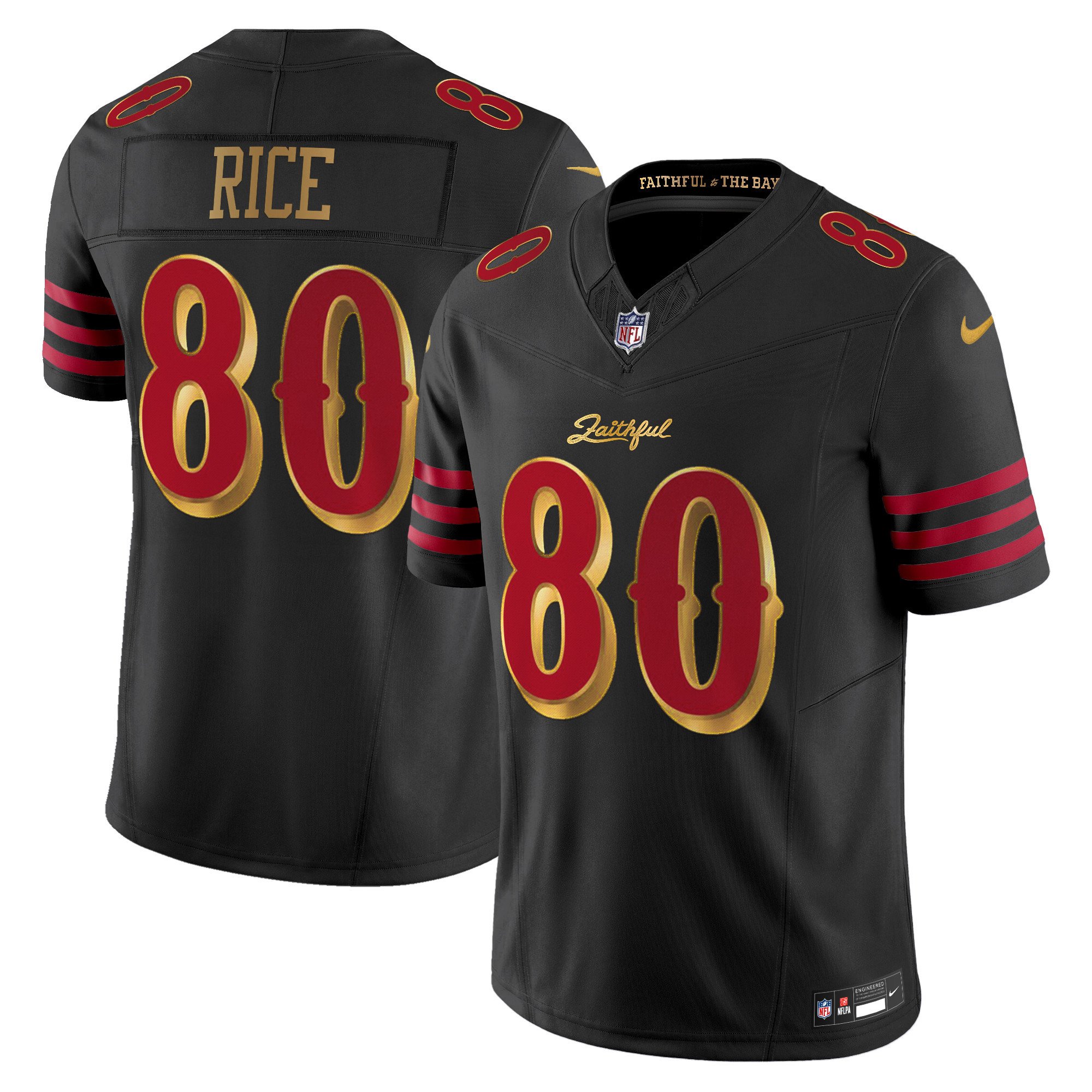 Men's Jerry Rice San Francisco 49ers 2025 â€œRivalriesâ€ Vapor Limited Jersey - All Stitched