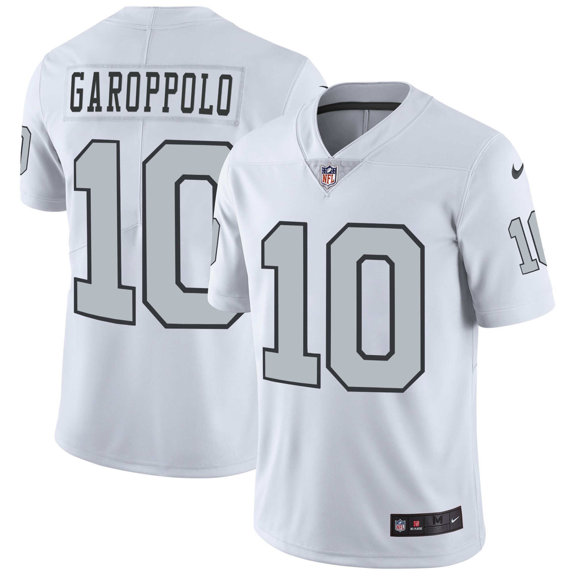 Men's Jimmy Garoppolo Las Vegas Raiders Color Rush Color Rush Jersey - All Stitched
