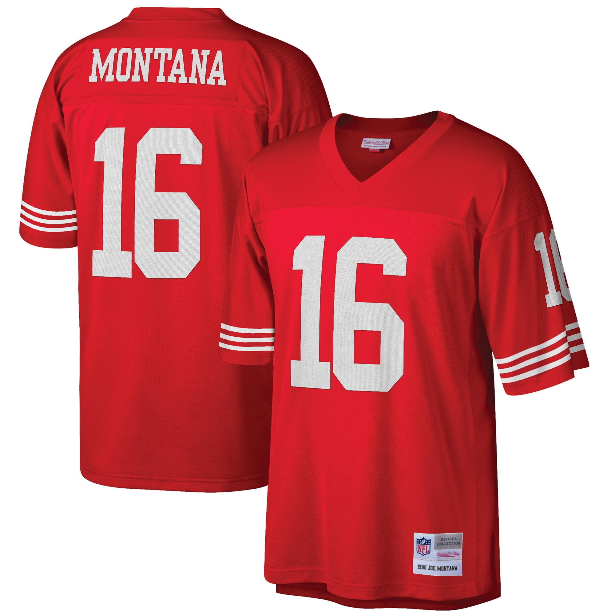 Men's Joe Montana San Francisco 49ers Jersey - All Stitched