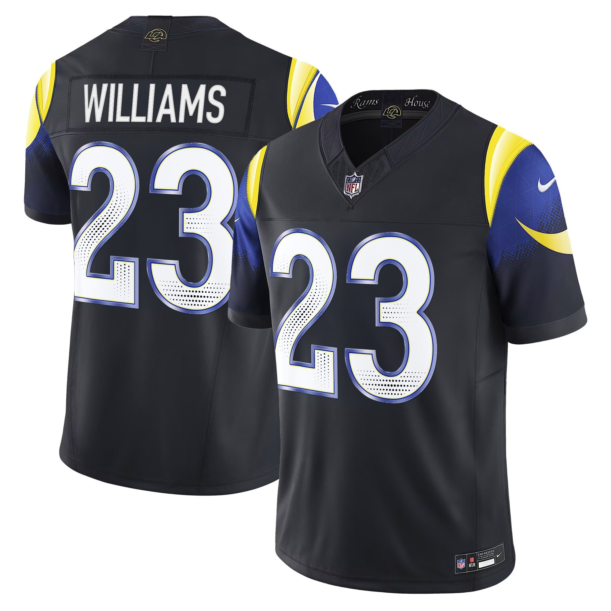 Men's Kyren Williams Los Angeles Rams 2025 "Rivalries" Vapor Limited Jersey - All Stitched