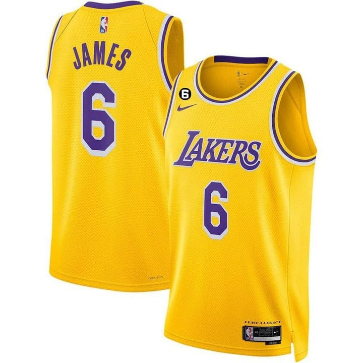 Men's Los Angeles Lakers 2023 Jersey Collection - All Stitched - Image 9
