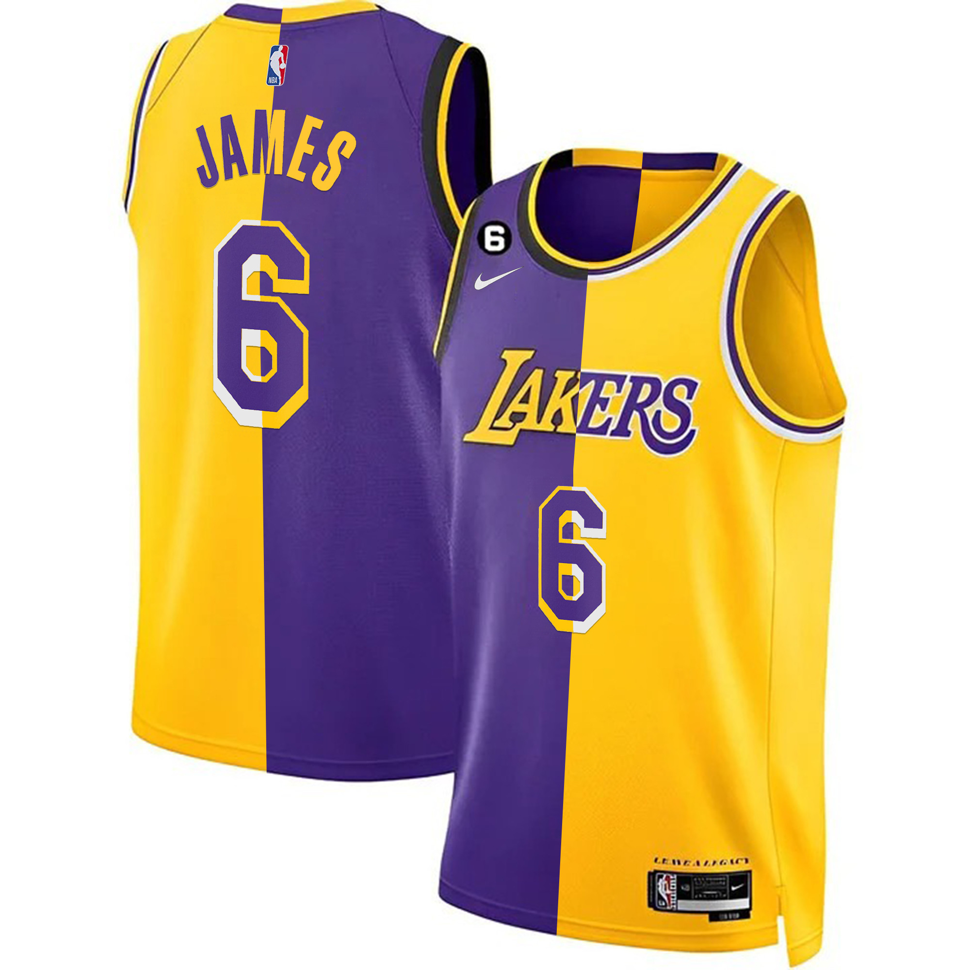 Men's Los Angeles Lakers 2023 Jersey Collection - All Stitched - Image 43