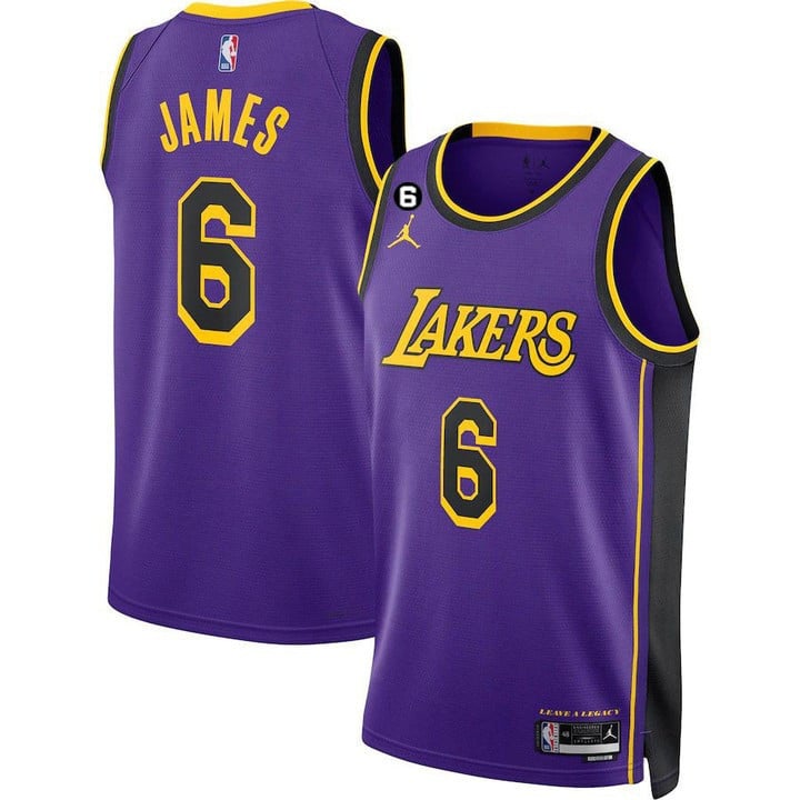 Men's Los Angeles Lakers 2023 Jersey Collection - All Stitched - Image 13