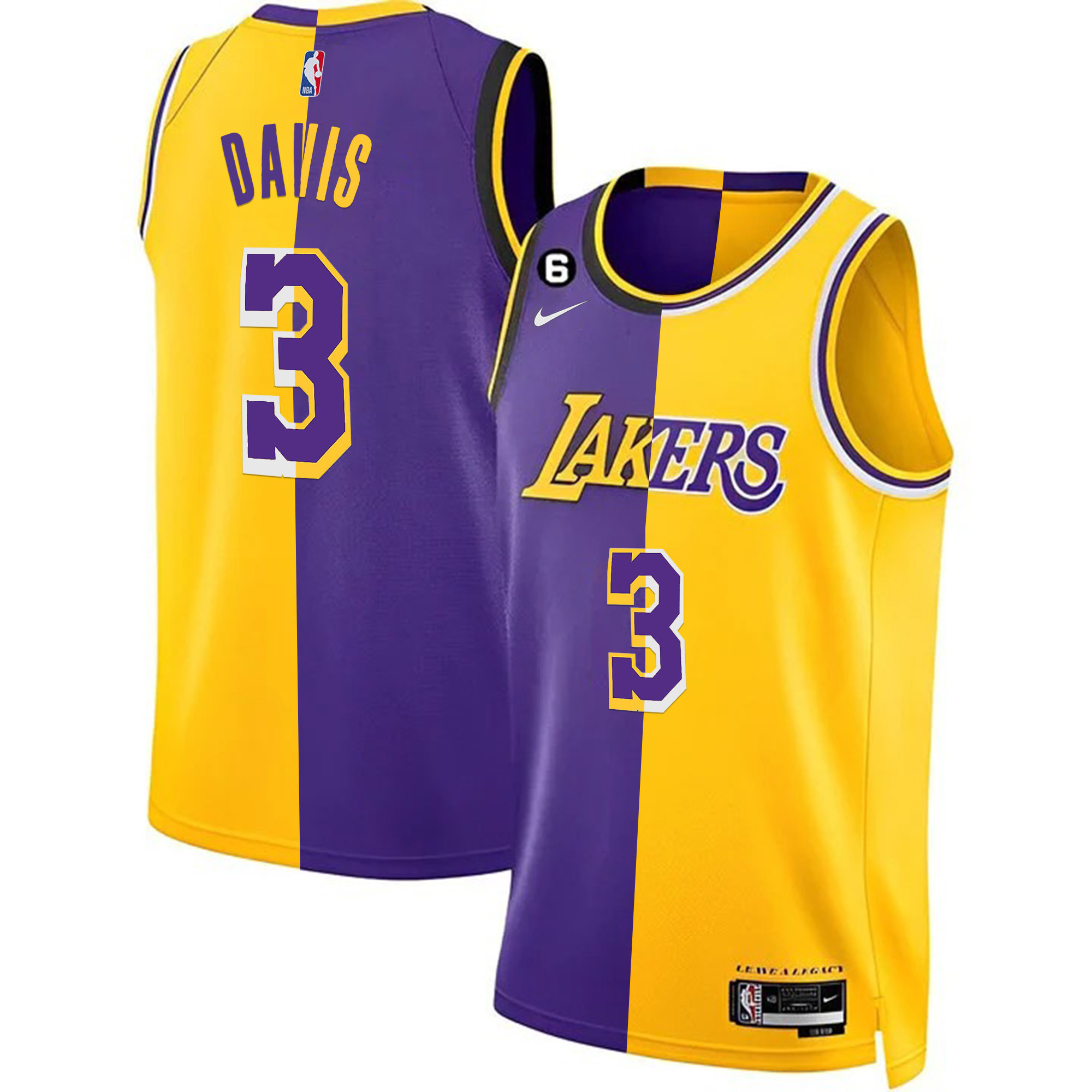 Men's Los Angeles Lakers 2023 Jersey Collection - All Stitched - Image 44