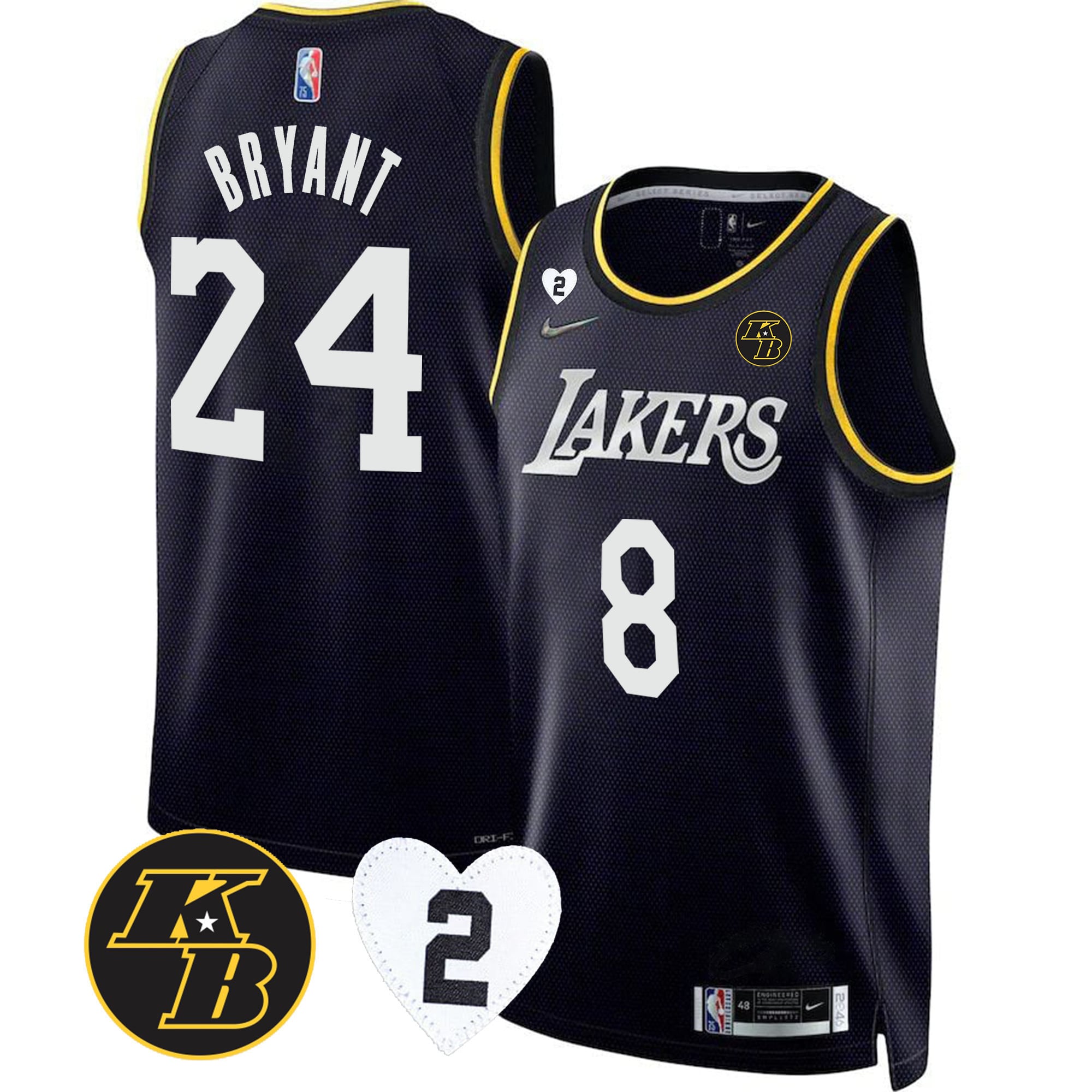 Men's Los Angeles Lakers 2023 Jersey Collection - All Stitched - Image 2