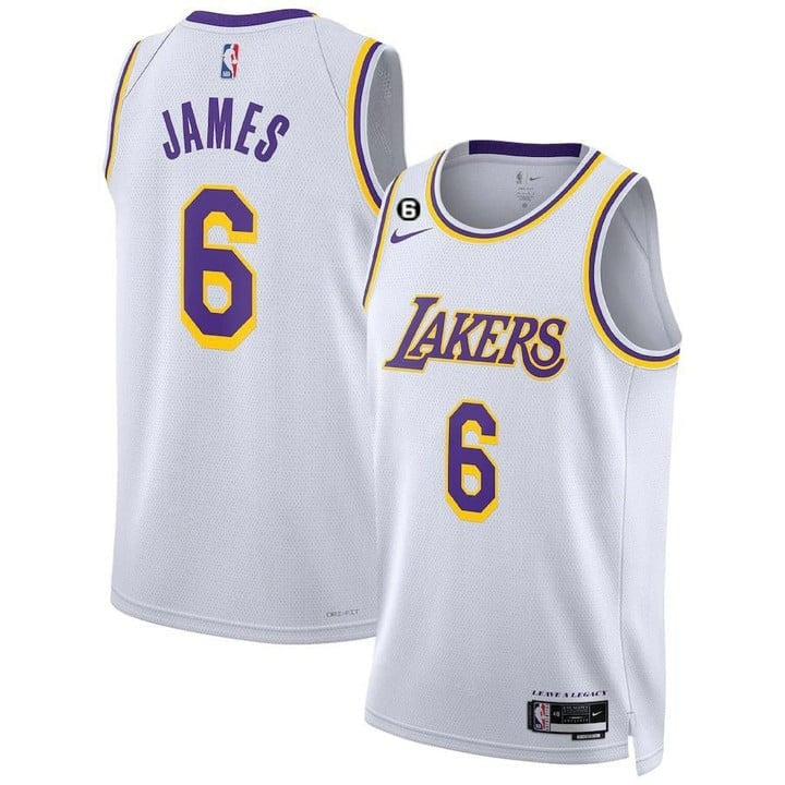 Men's Los Angeles Lakers 2023 Jersey Collection - All Stitched - Image 7