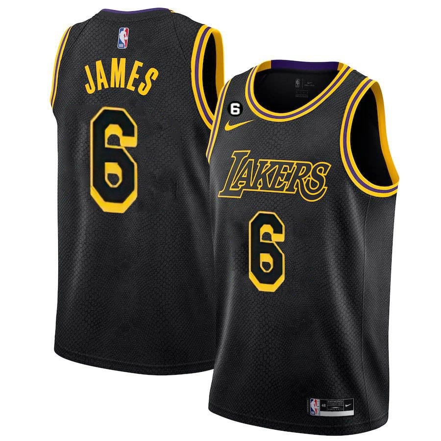 Men's Los Angeles Lakers 2023 Jersey Collection - All Stitched - Image 3