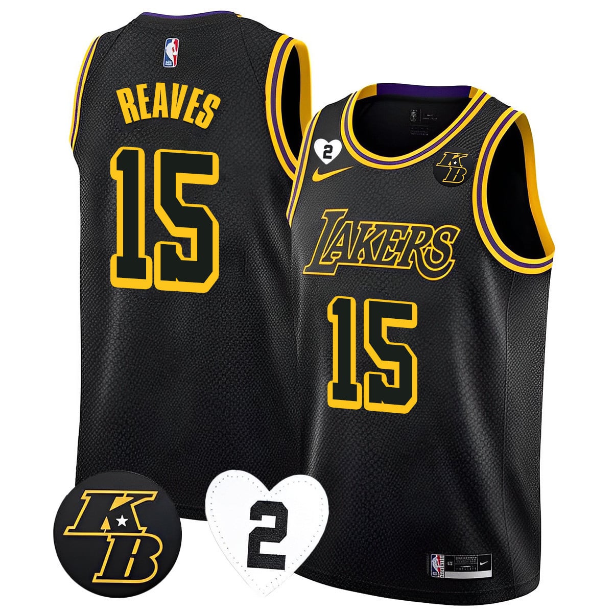 Men's Los Angeles Lakers 2023 Jersey Collection - All Stitched - Image 12