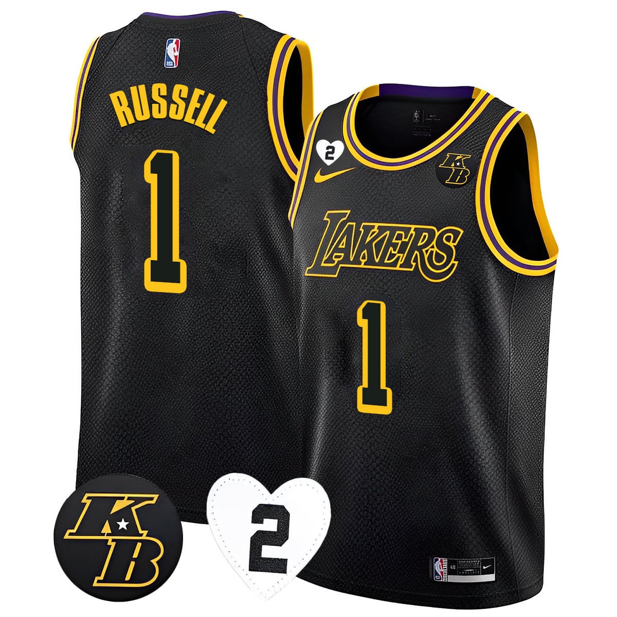Men's Los Angeles Lakers 2023 Jersey Collection - All Stitched - Image 13