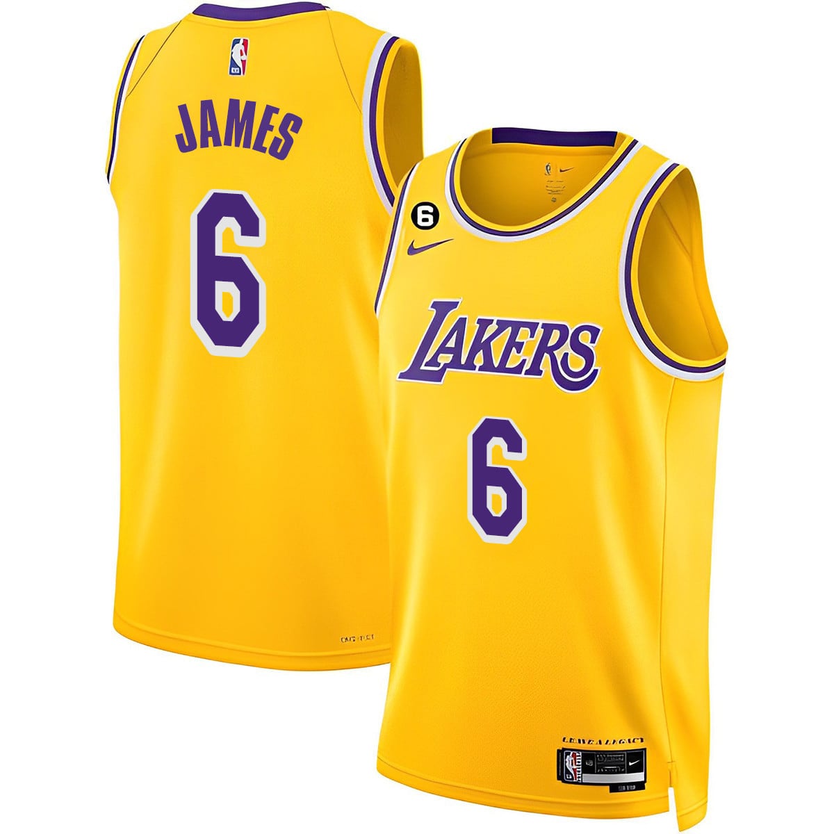 Men's Los Angeles Lakers 2023 Jersey Collection - All Stitched - Image 15