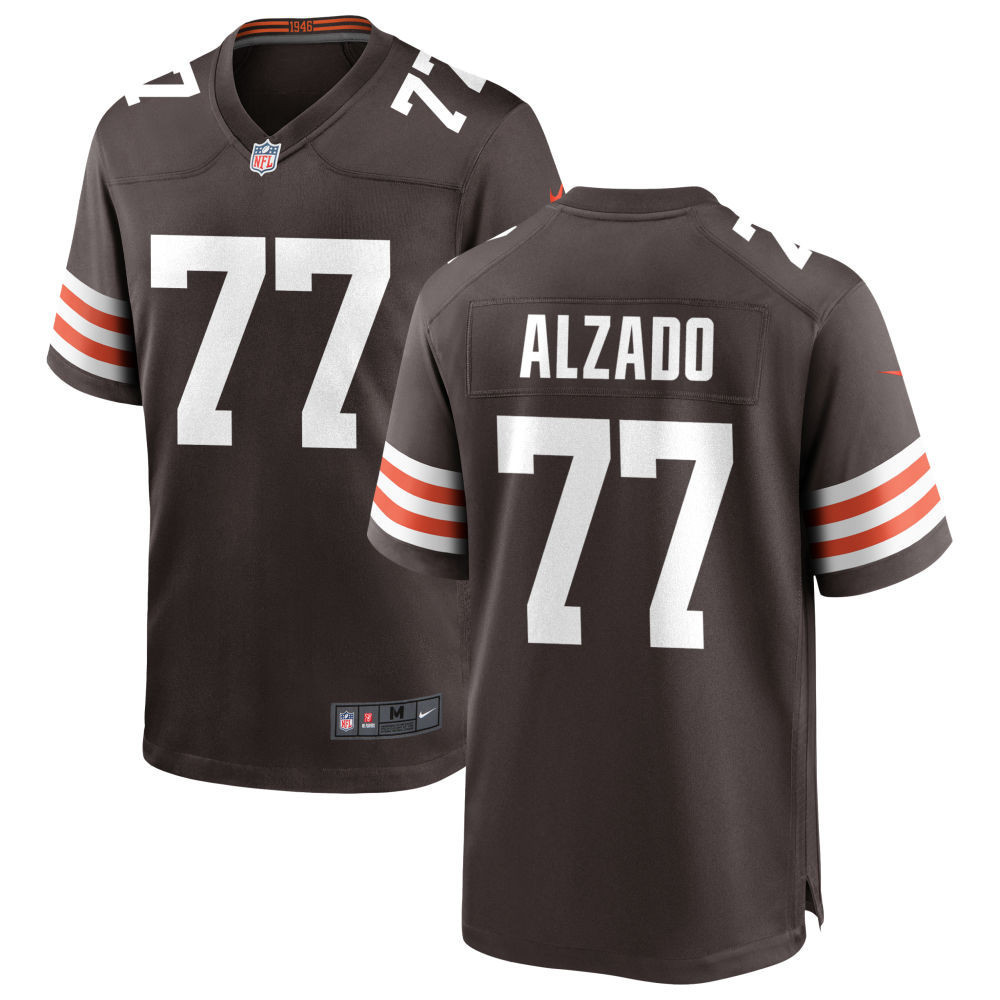 Men's Lyle Alzado Cleveland Browns Brown Brown Jersey - All Stitched