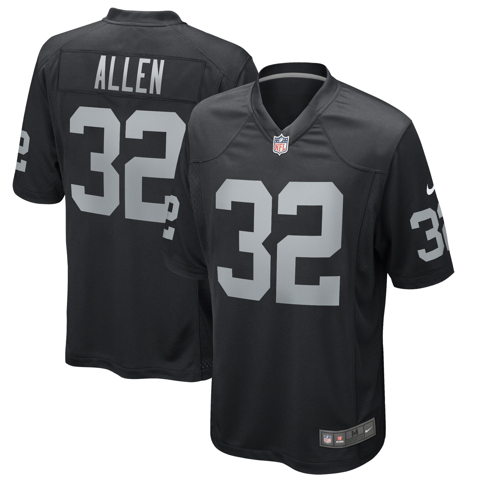 Men's Marcus Allen Las Vegas Raiders Black Jersey - All Stitched