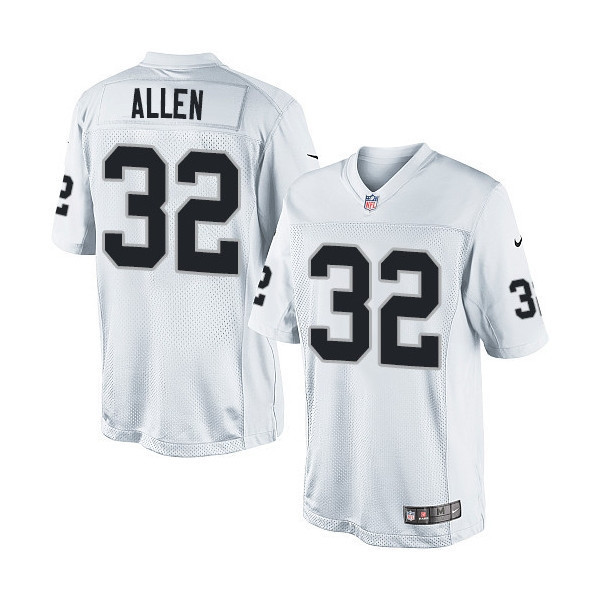 Men's Marcus Allen Las Vegas Raiders White Jersey - All Stitched