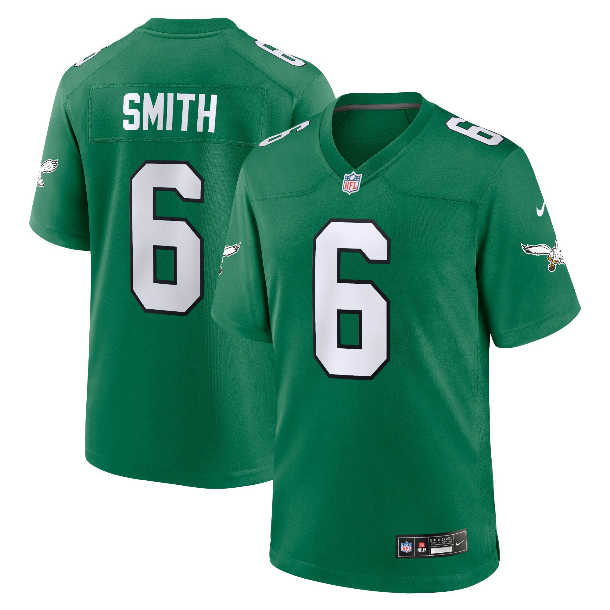 Men's Philadelphia Eagles Alternate Game Player DeVonta Smith Jersey - All Stitched
