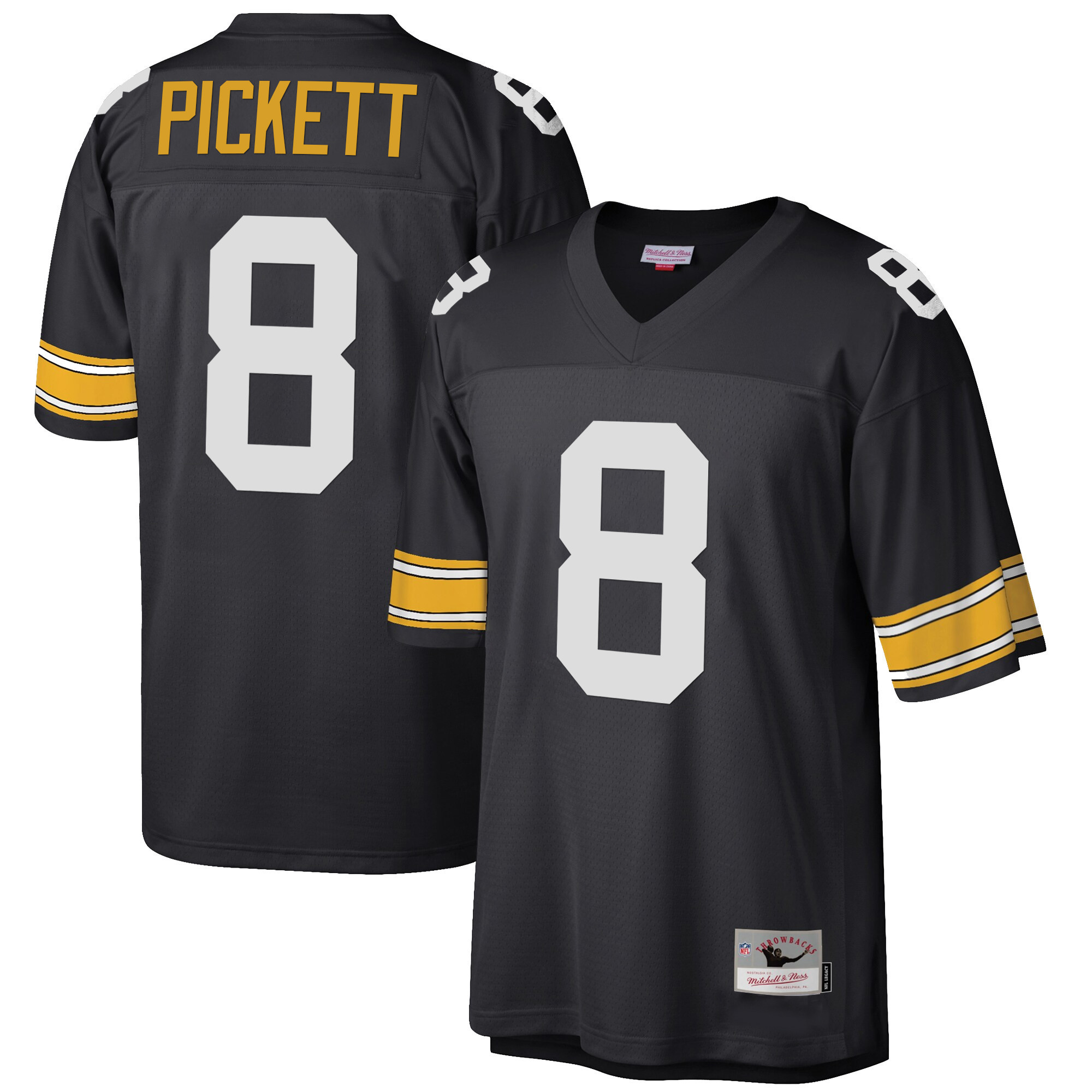 Men's Pittsburgh Steelers Big & Tall 1996 Retired Kenny Pickett Jersey - All Stitched