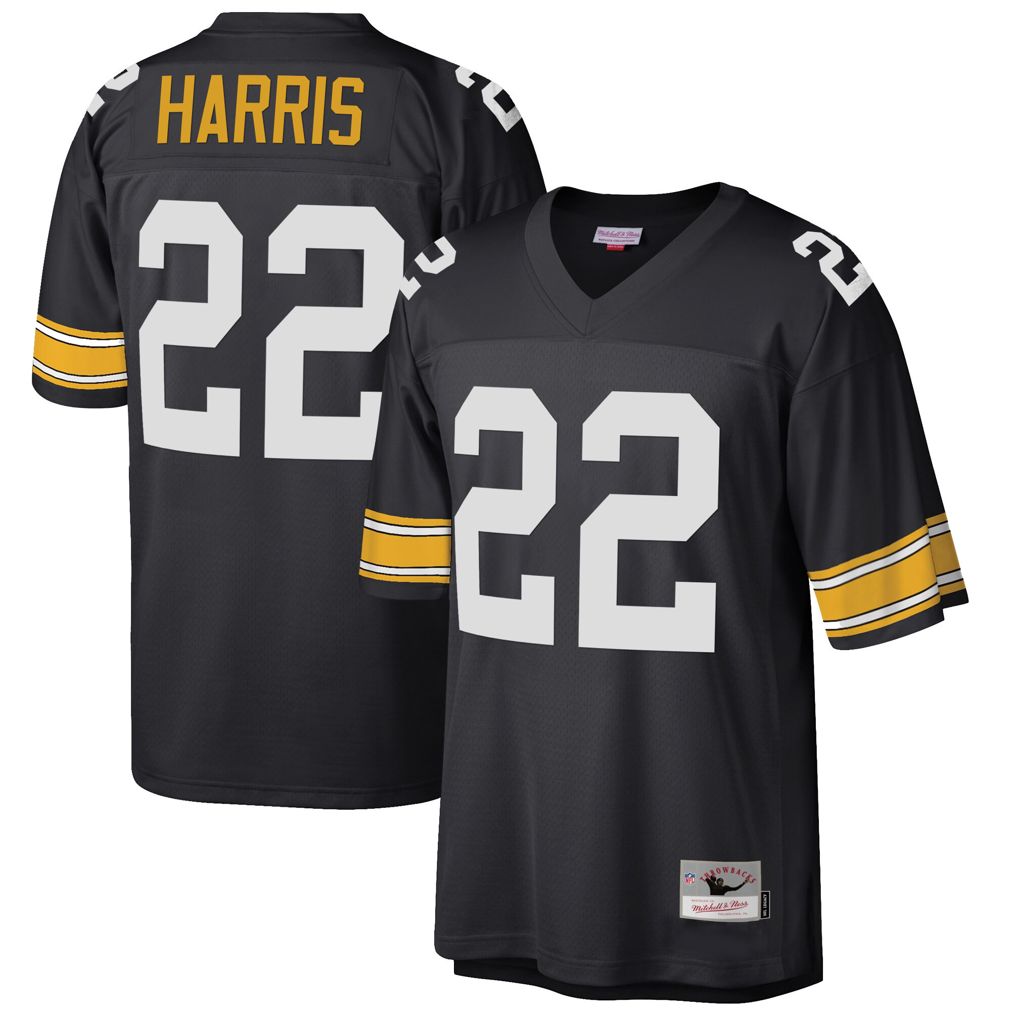 Men's Pittsburgh Steelers Big & Tall 1996 Retired Najee Harris Jersey - All Stitched