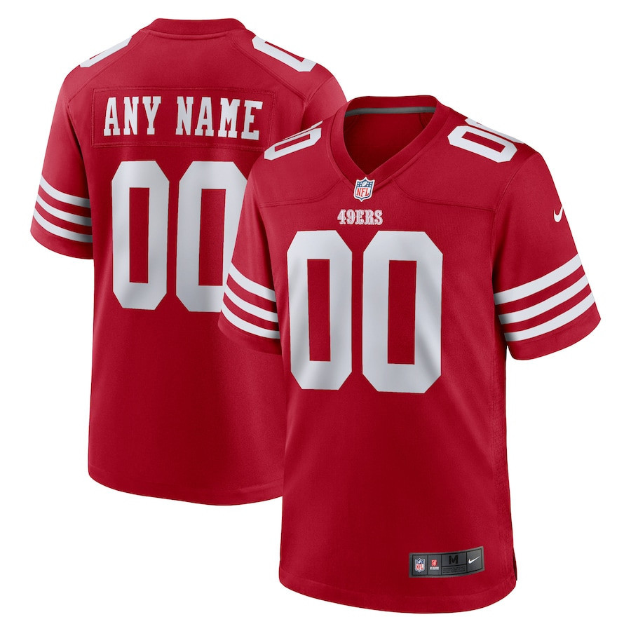 Men's San Francisco 49ers Custom Vapor Elite Jersey - All Stitched