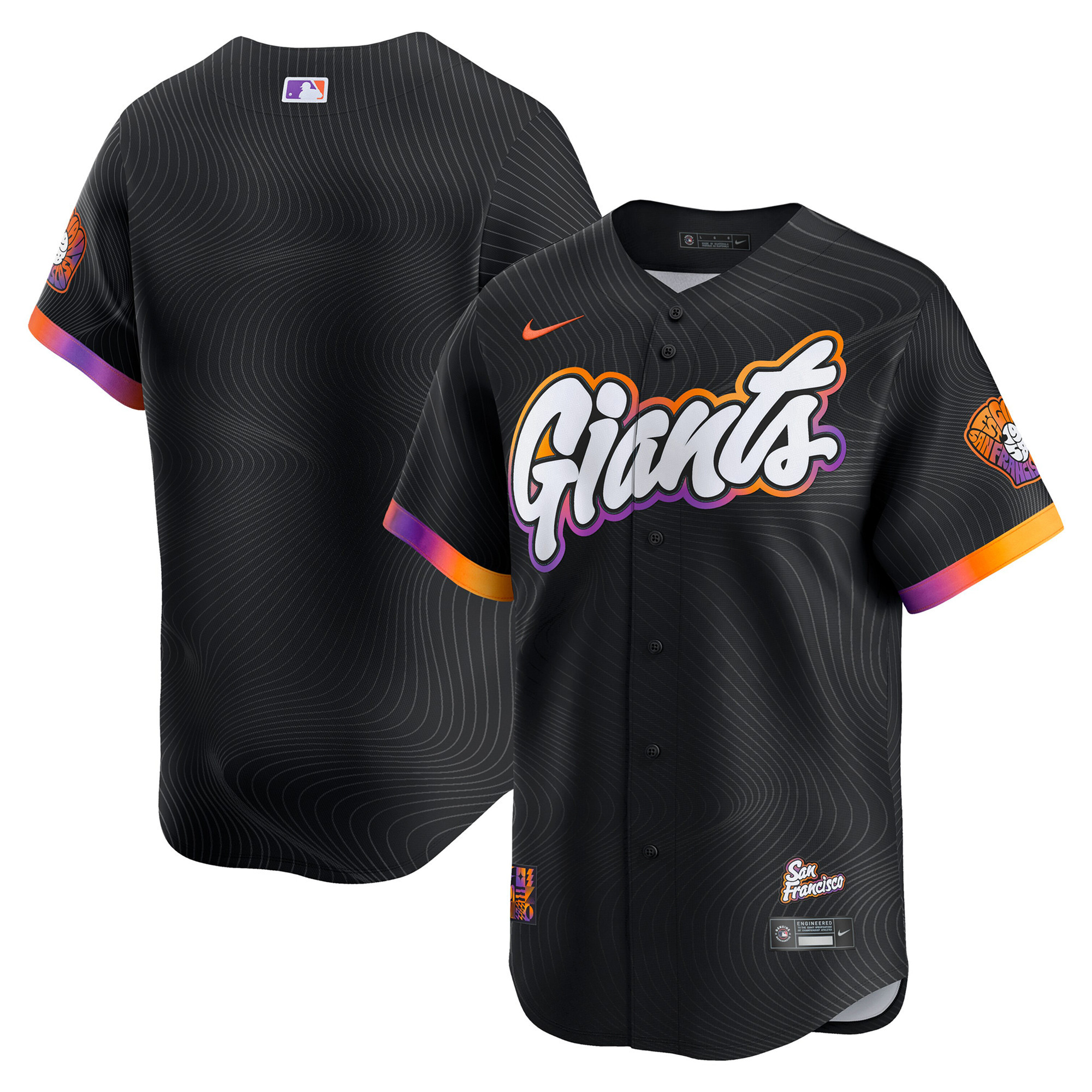 Men's San Francisco Giants 2025 City Connect Vapor Premier Limited Jersey - All Stitched