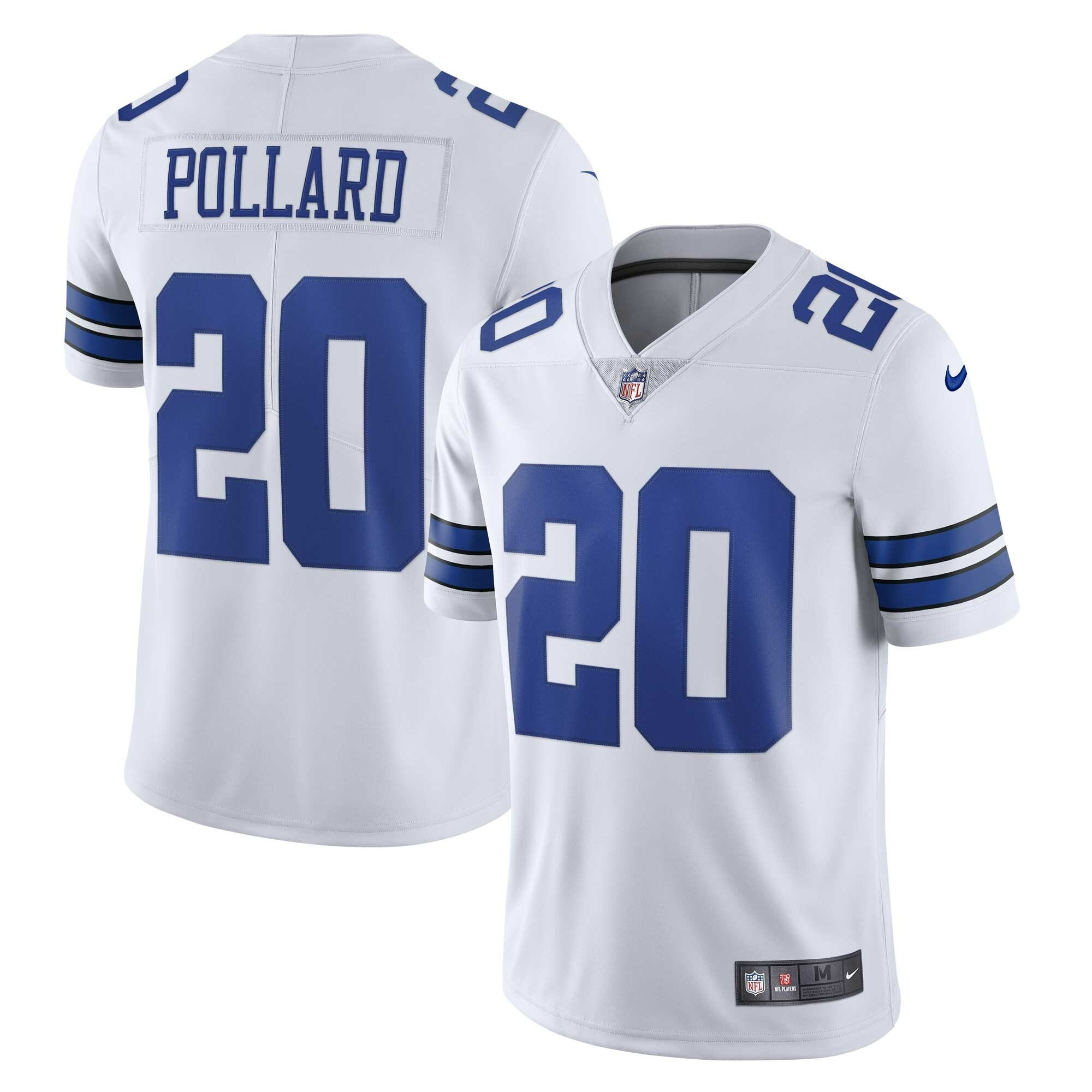 Men's Tony Pollard Dallas Cowboys White Tony Pollard Jersey - All Stitched