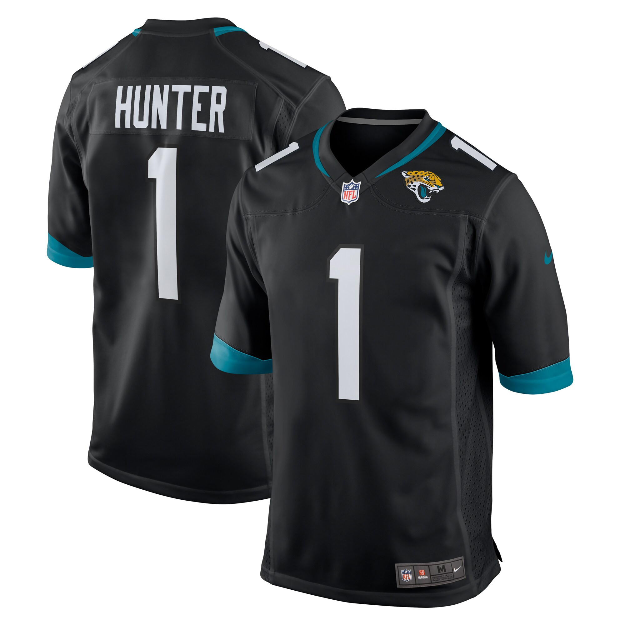 Men's Travis Hunter Jacksonville Jaguars 2025 Black Jersey - All Stitched