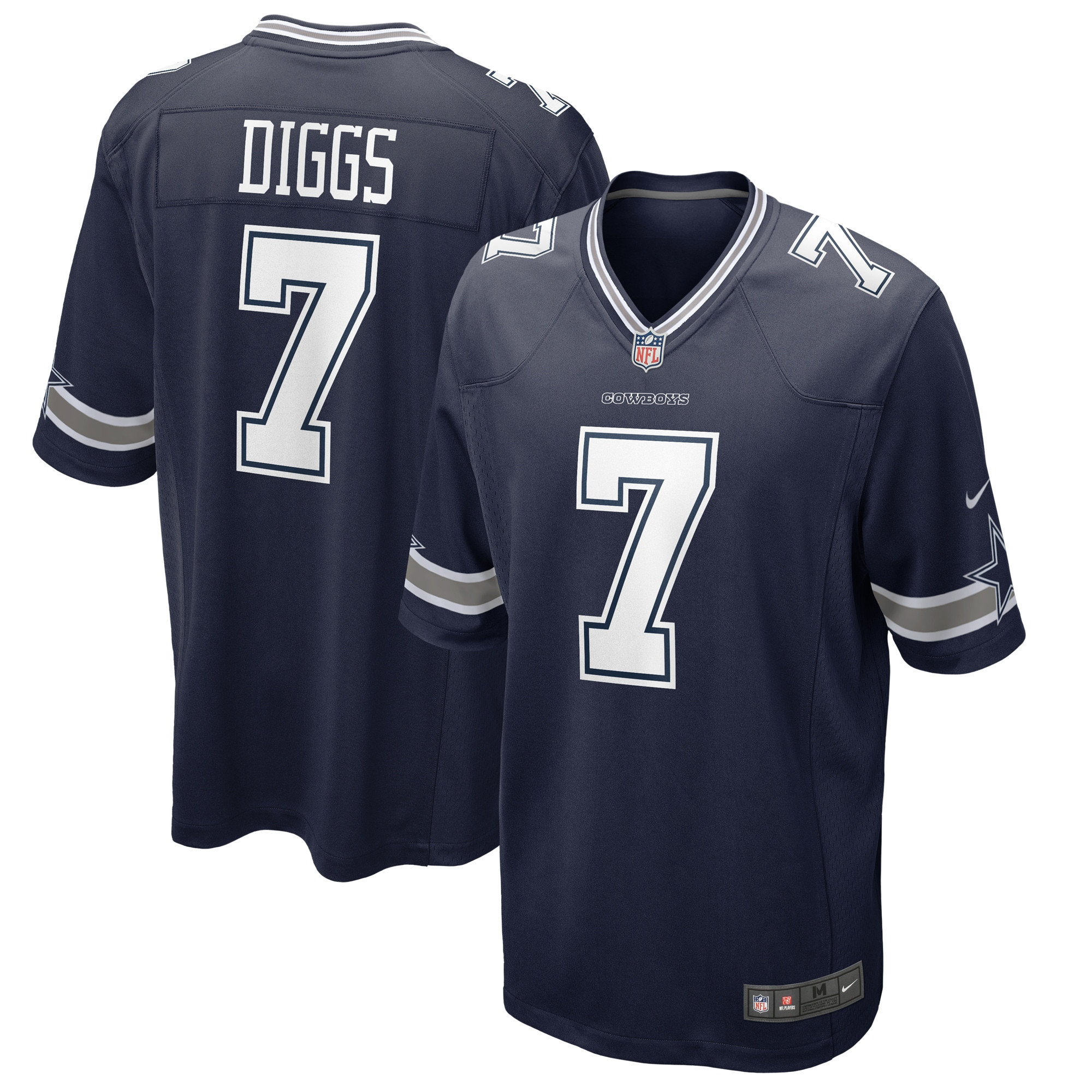 Men's Trevon Diggs Dallas Cowboys Navy Jersey - All Stitched