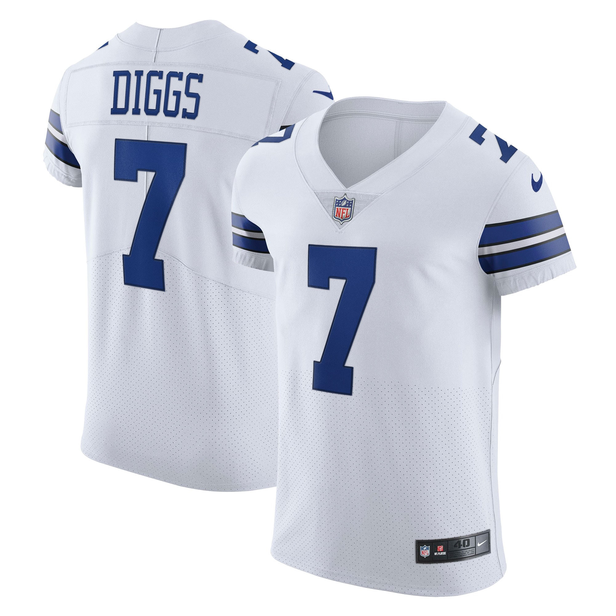 Men's Trevon Diggs Dallas Cowboys White Jersey - All Stitched