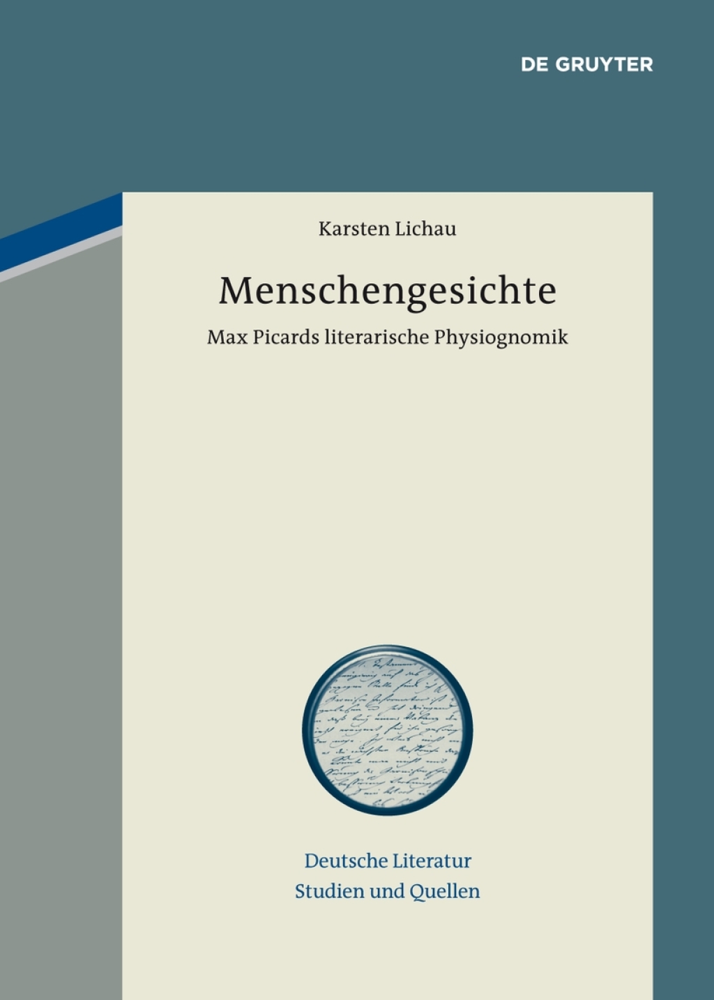 Menschengesichte Max Picards literarische Physiognomik 1st Edition â€“ PDF/EPUB Version Downloadable