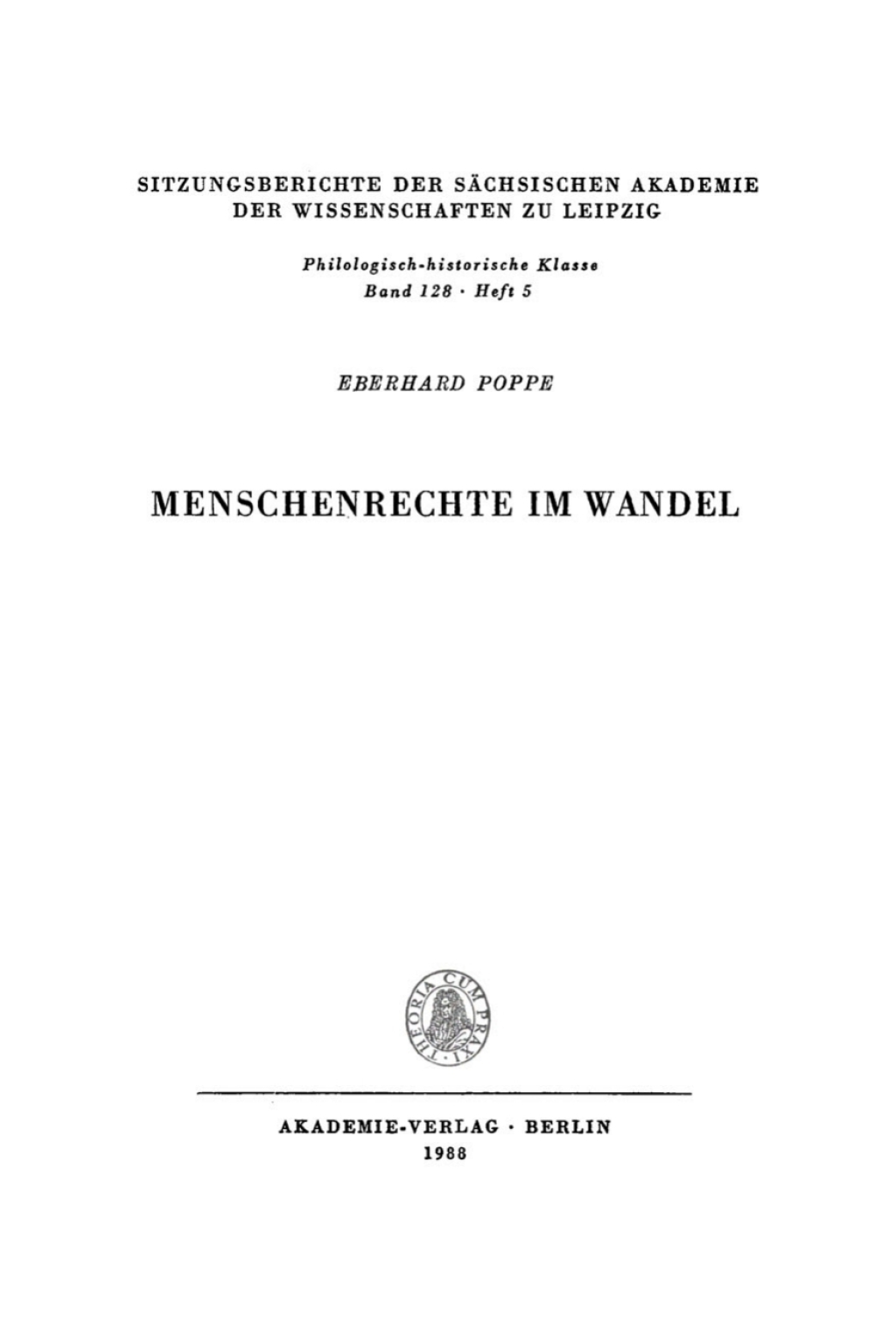 Menschenrechte im Wandel 1st Edition â€“ PDF/EPUB Version Downloadable