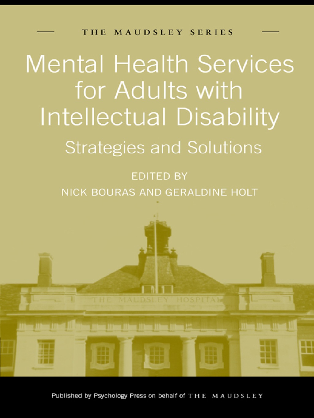 Mental Health Services for Adults with Intellectual Disability Strategies and Solutions 1st Edition â€“ PDF/EPUB Version Downloadable