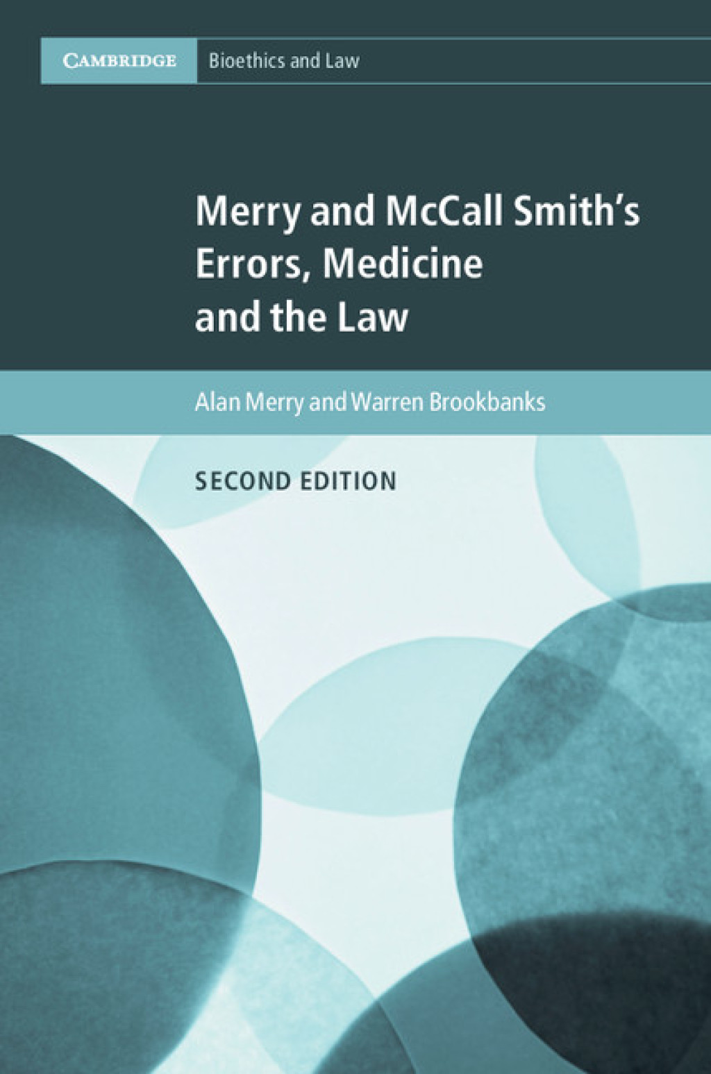 Merry and McCall Smith's Errors, Medicine and the Law 2nd Edition â€“ PDF/EPUB Version Downloadable