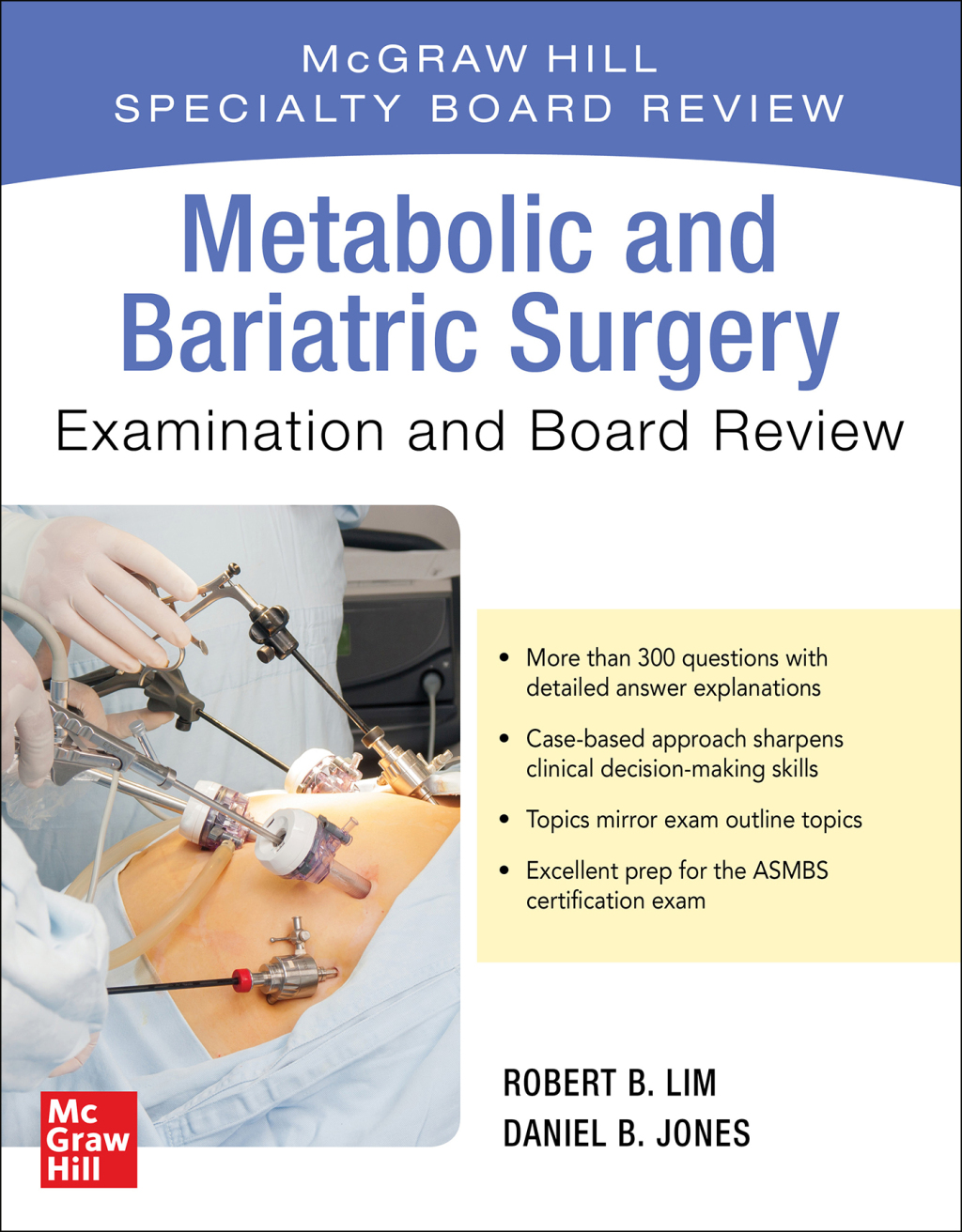 Metabolic and Bariatric Surgery Exam and Board Review 1st Edition â€“ PDF/EPUB Version Downloadable