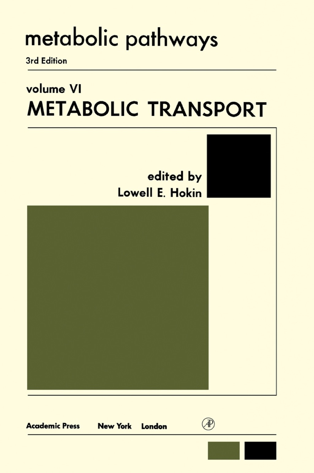 Metabolic Transport 1st Edition â€“ PDF/EPUB Version Downloadable