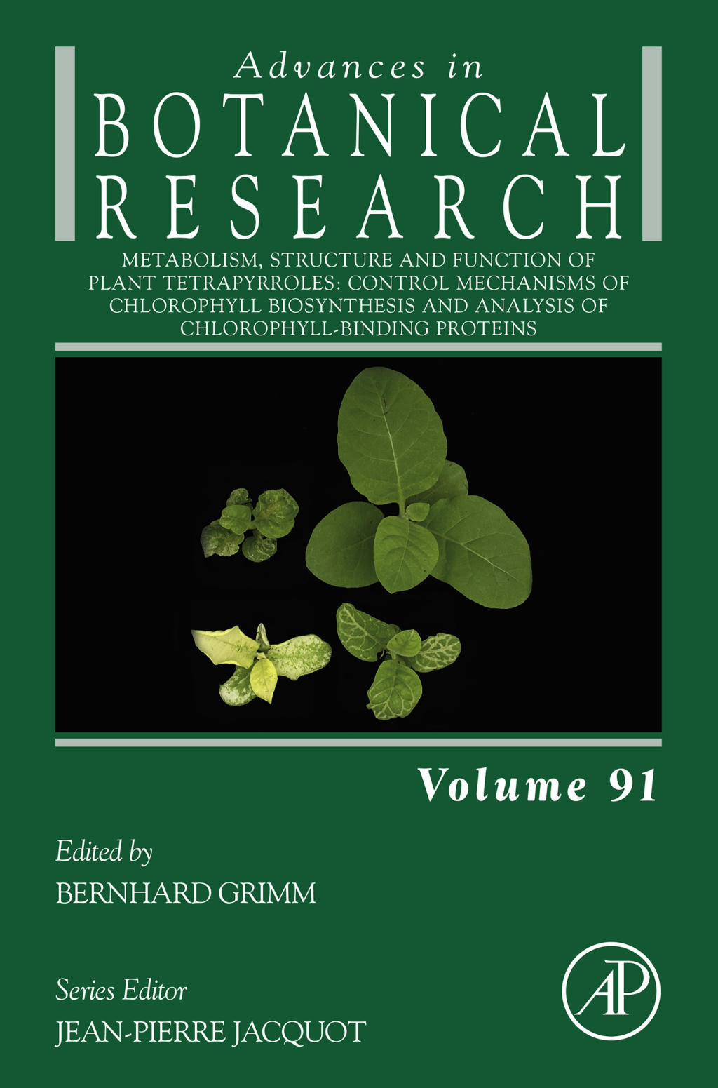 Metabolism, Structure and Function of Plant Tetrapyrroles: Control Mechanisms of Chlorophyll Biosynthesis and Analysis of Chlorophyll-Binding Proteins  â€“ PDF/EPUB Version Downloadable