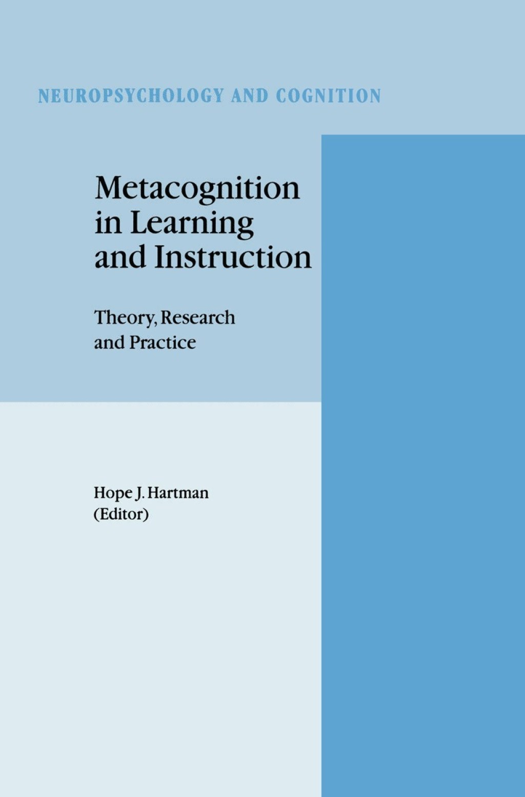 Metacognition in Learning and Instruction Theory, Research and Practice 1st Edition â€“ PDF/EPUB Version Downloadable