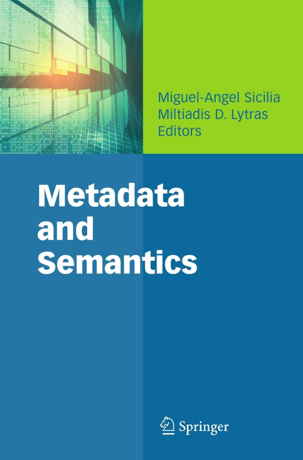 Metadata and Semantics 1st Edition â€“ PDF/EPUB Version Downloadable