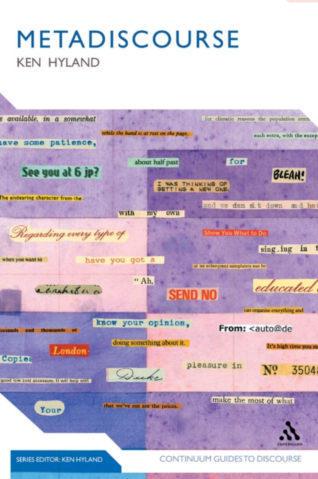 Metadiscourse Exploring Interaction in Writing 1st Edition â€“ PDF/EPUB Version Downloadable