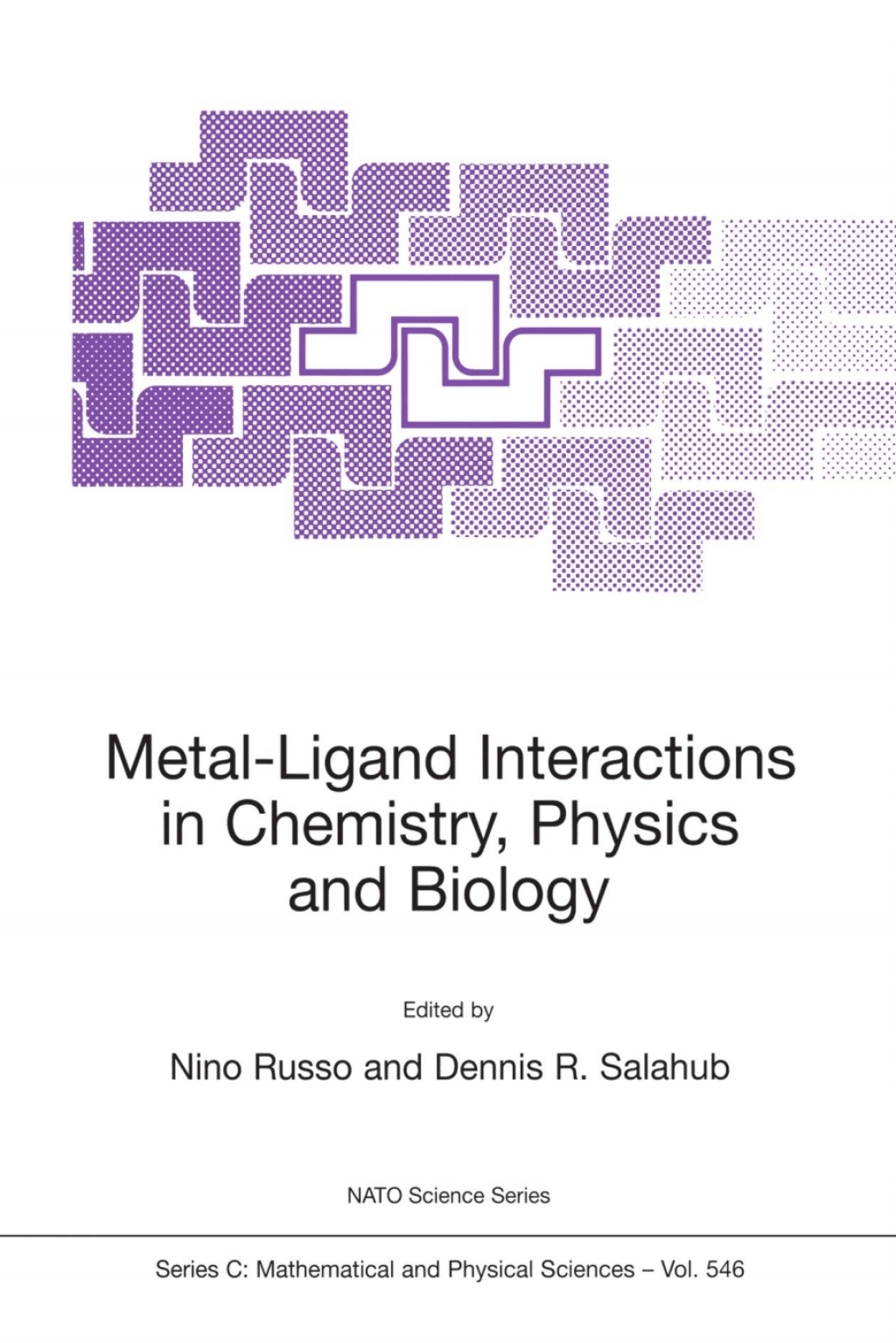 Metal-Ligand Interactions in Chemistry, Physics and Biology 1st Edition â€“ PDF/EPUB Version Downloadable