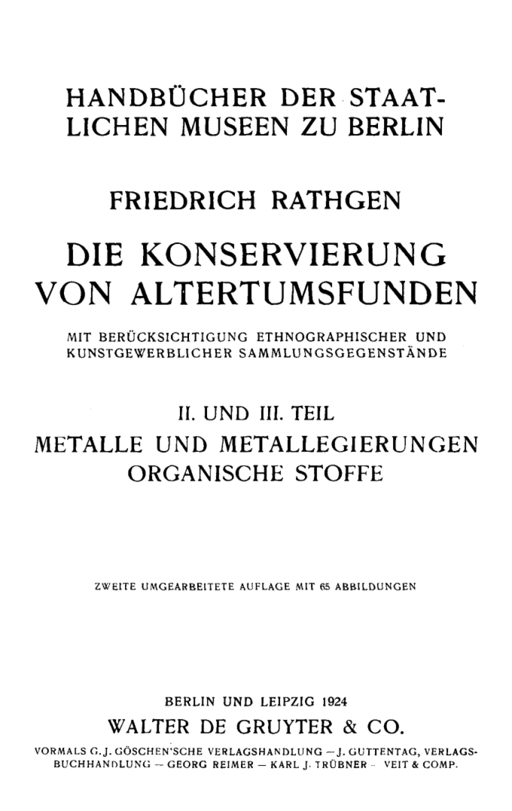 Metalle und Metallegierungen. Organische Stoffe 2nd Edition â€“ PDF/EPUB Version Downloadable